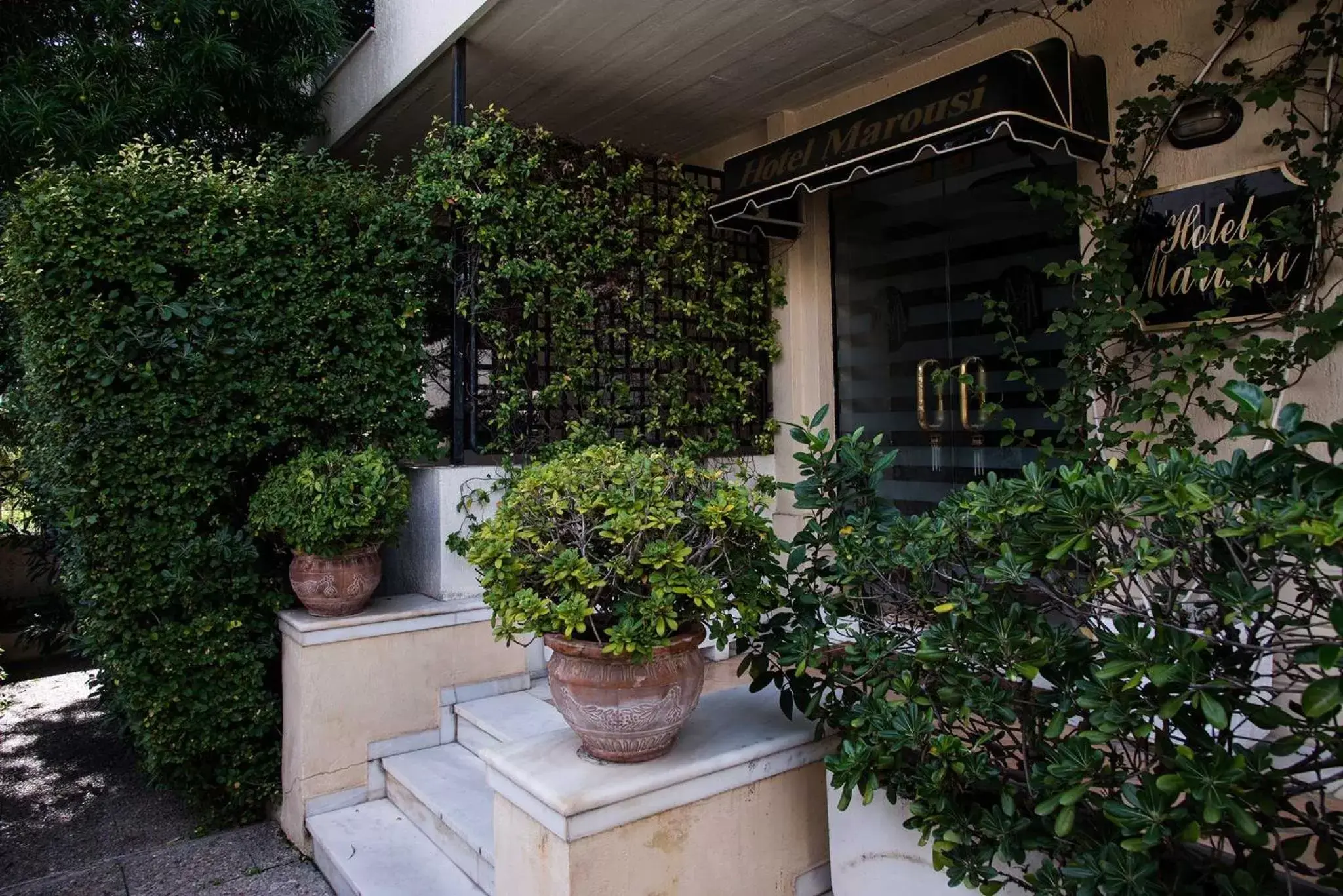 Facade/entrance, Property Building in Hotel Maroussi