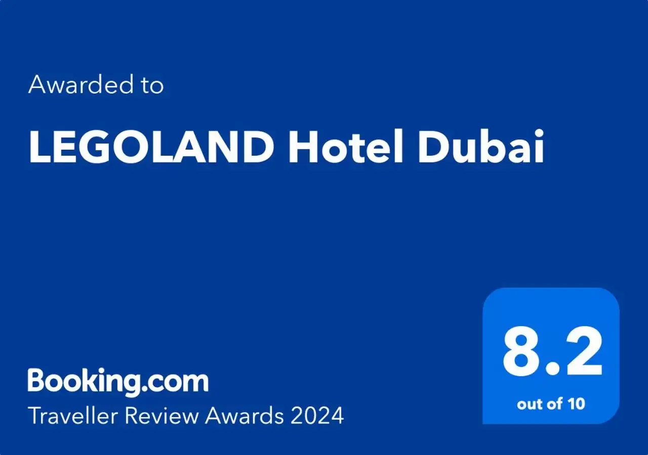 Logo/Certificate/Sign/Award in LEGOLAND Hotel Dubai