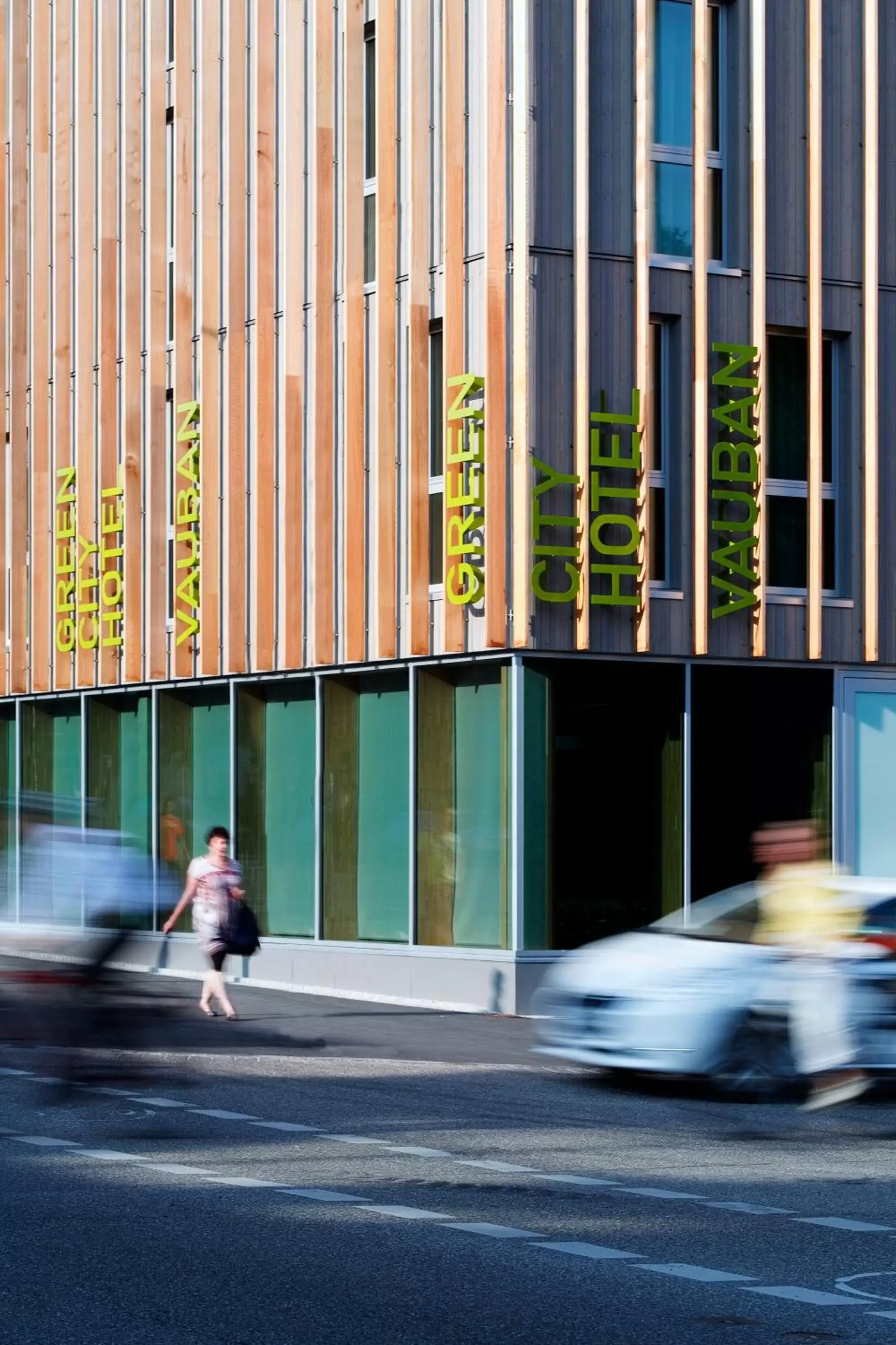 Facade/entrance in Green City Hotel Vauban