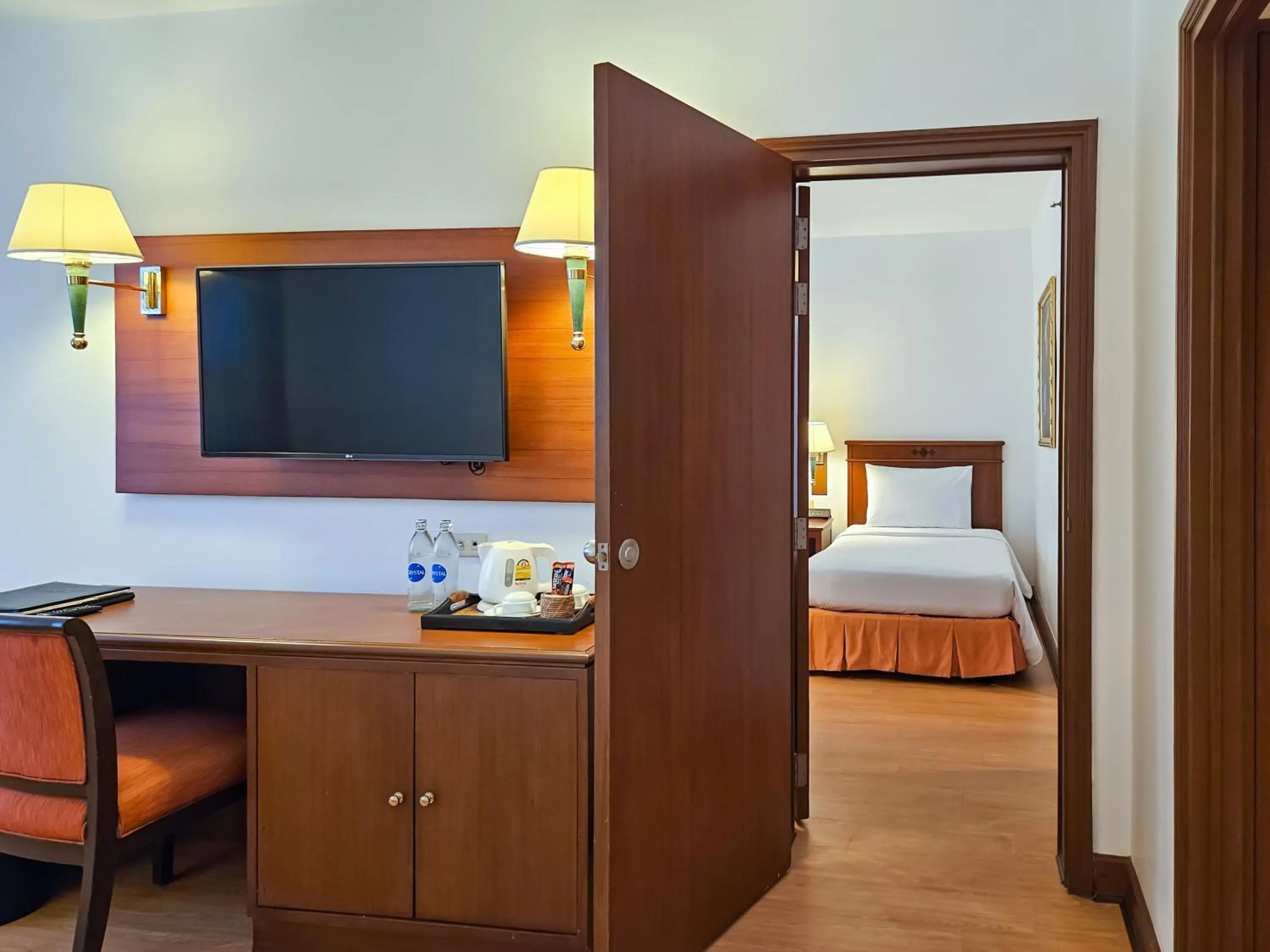 Bed in Ramada by Wyndham D MA Bangkok