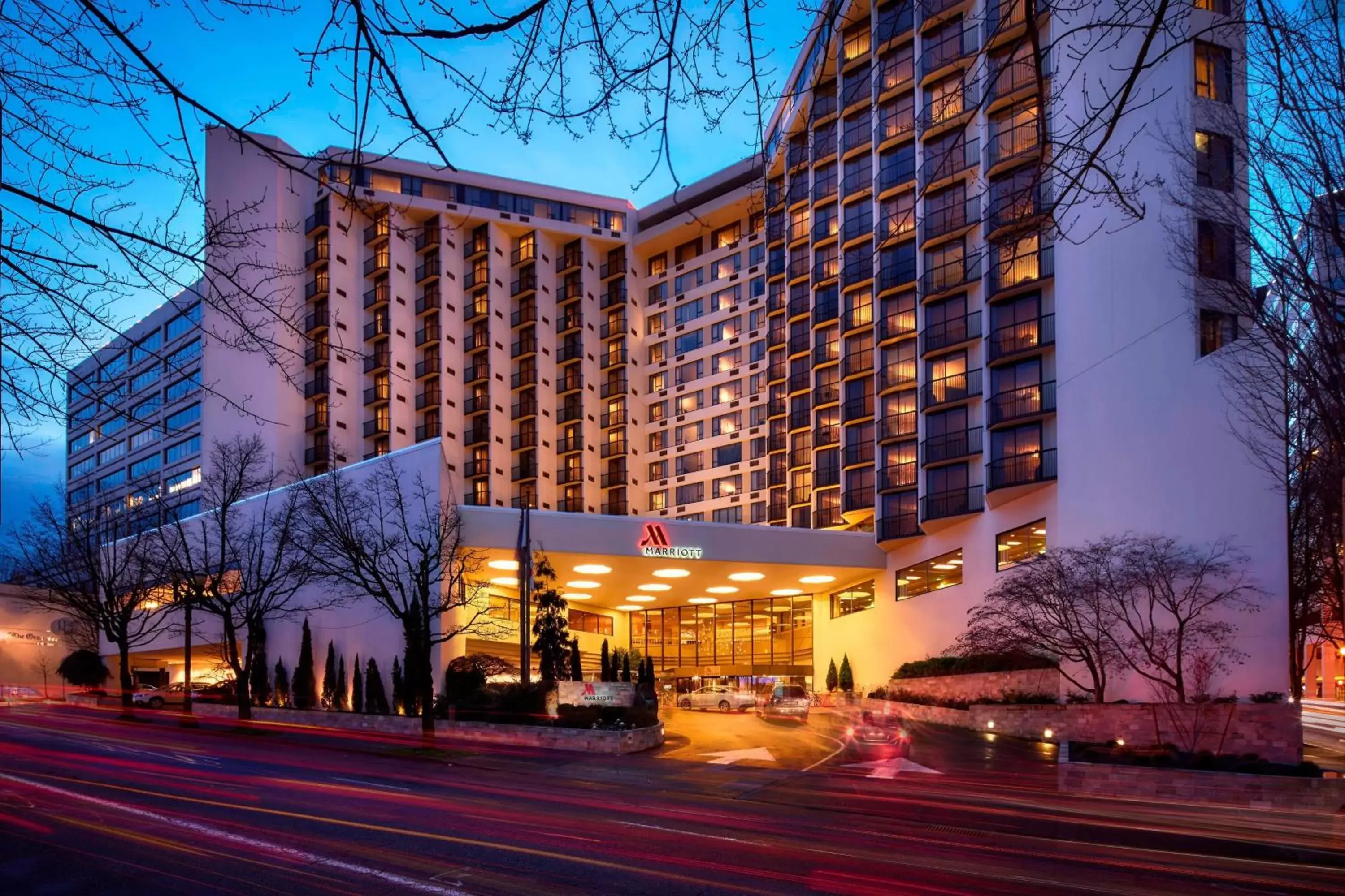 Property Building in Portland Marriott Downtown Waterfront