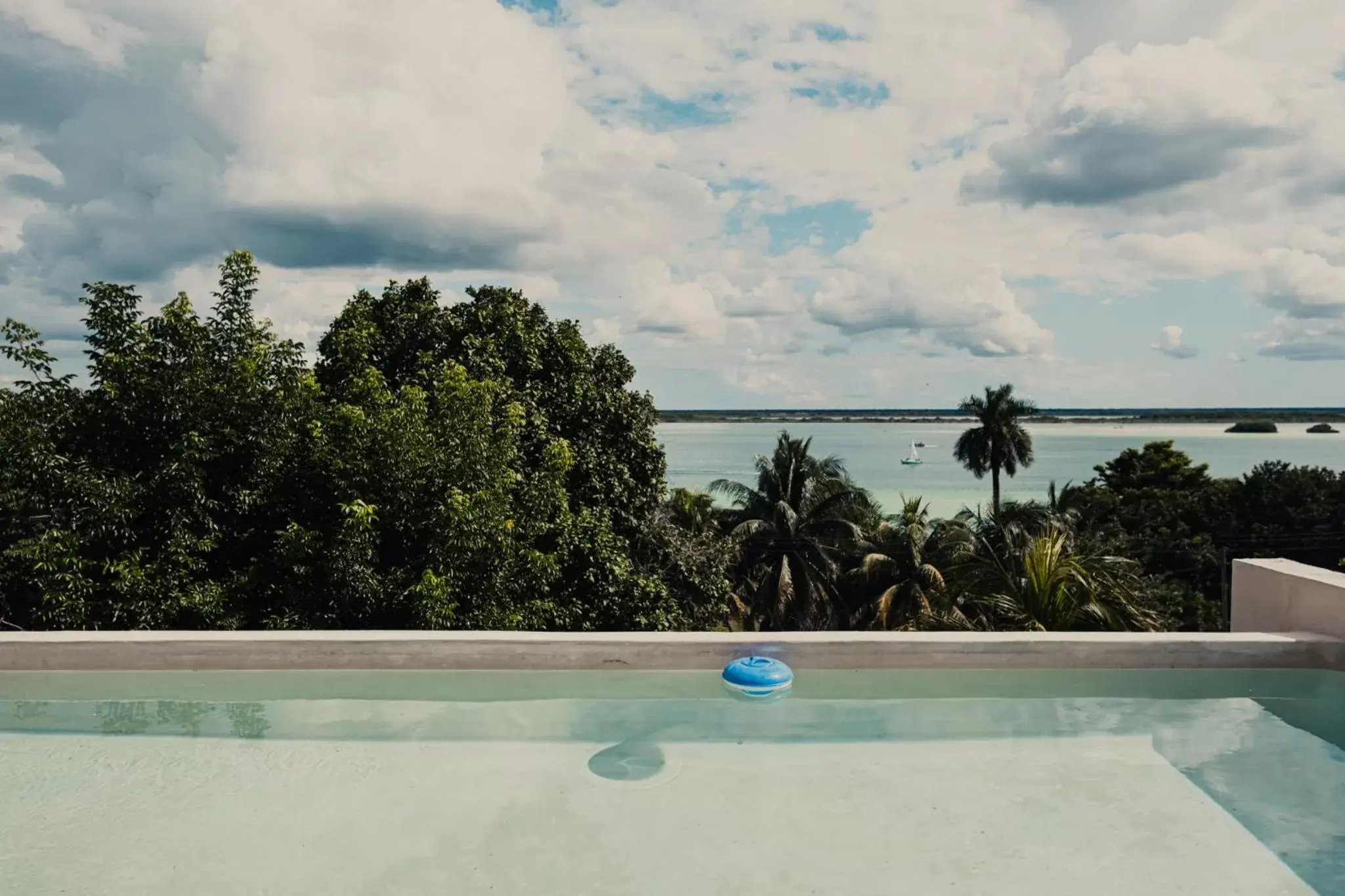 Pool view, Swimming Pool in Royal Palm Bacalar Cabañas & Lagoon Club