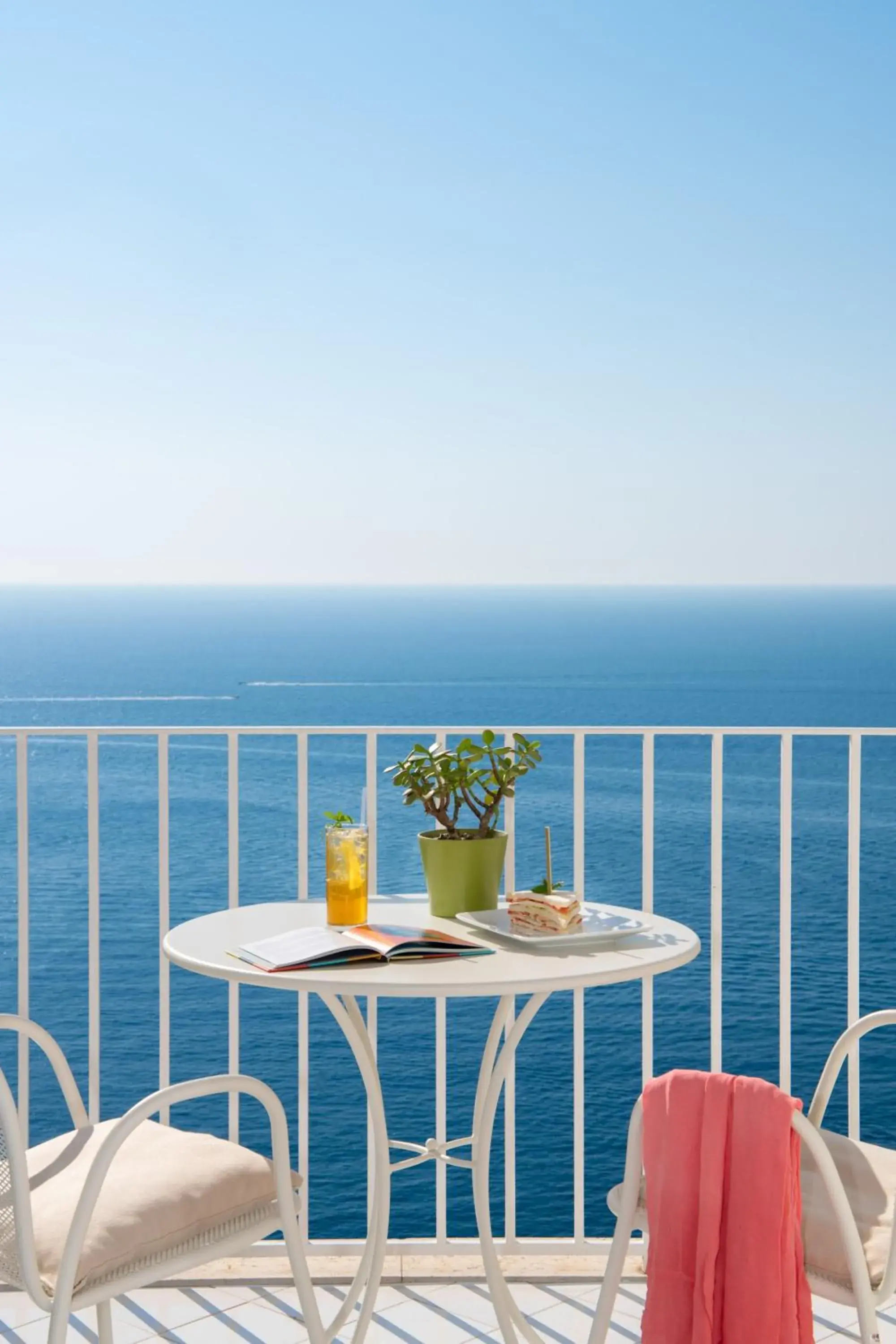 Balcony/Terrace in Grand Hotel Tritone