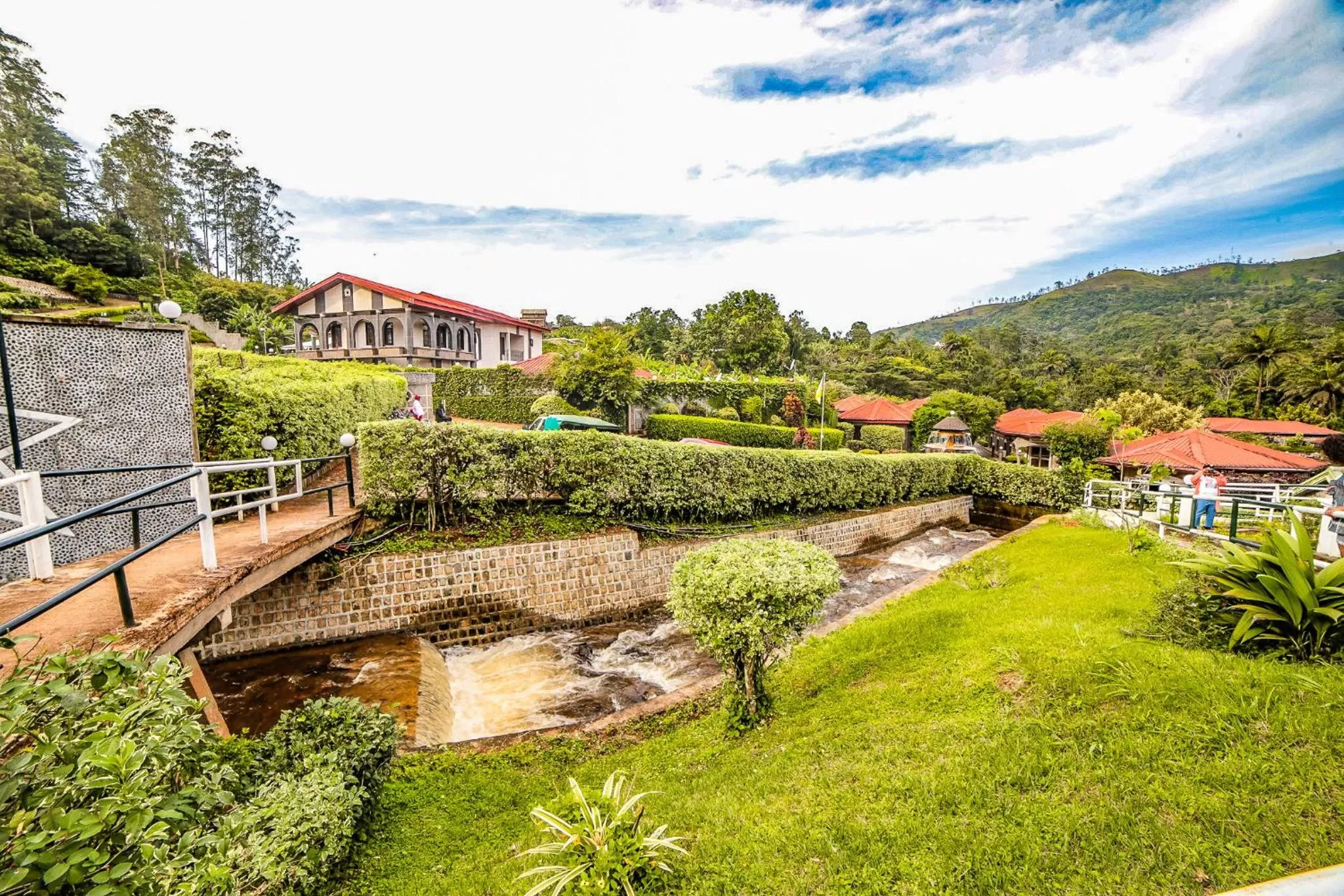 Garden in La Vallée de Bana