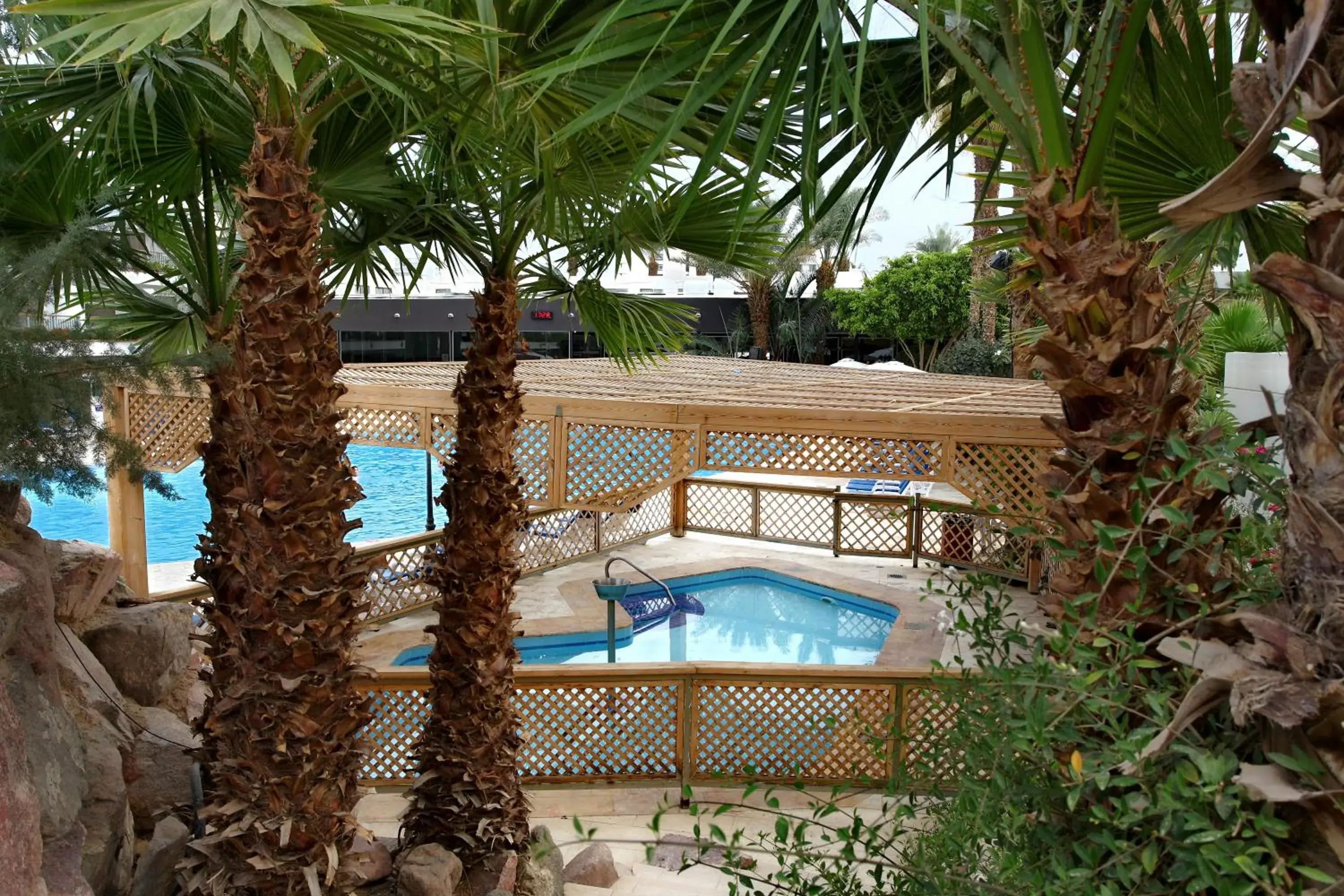 Swimming pool, Pool View in Americana Eilat Hotel