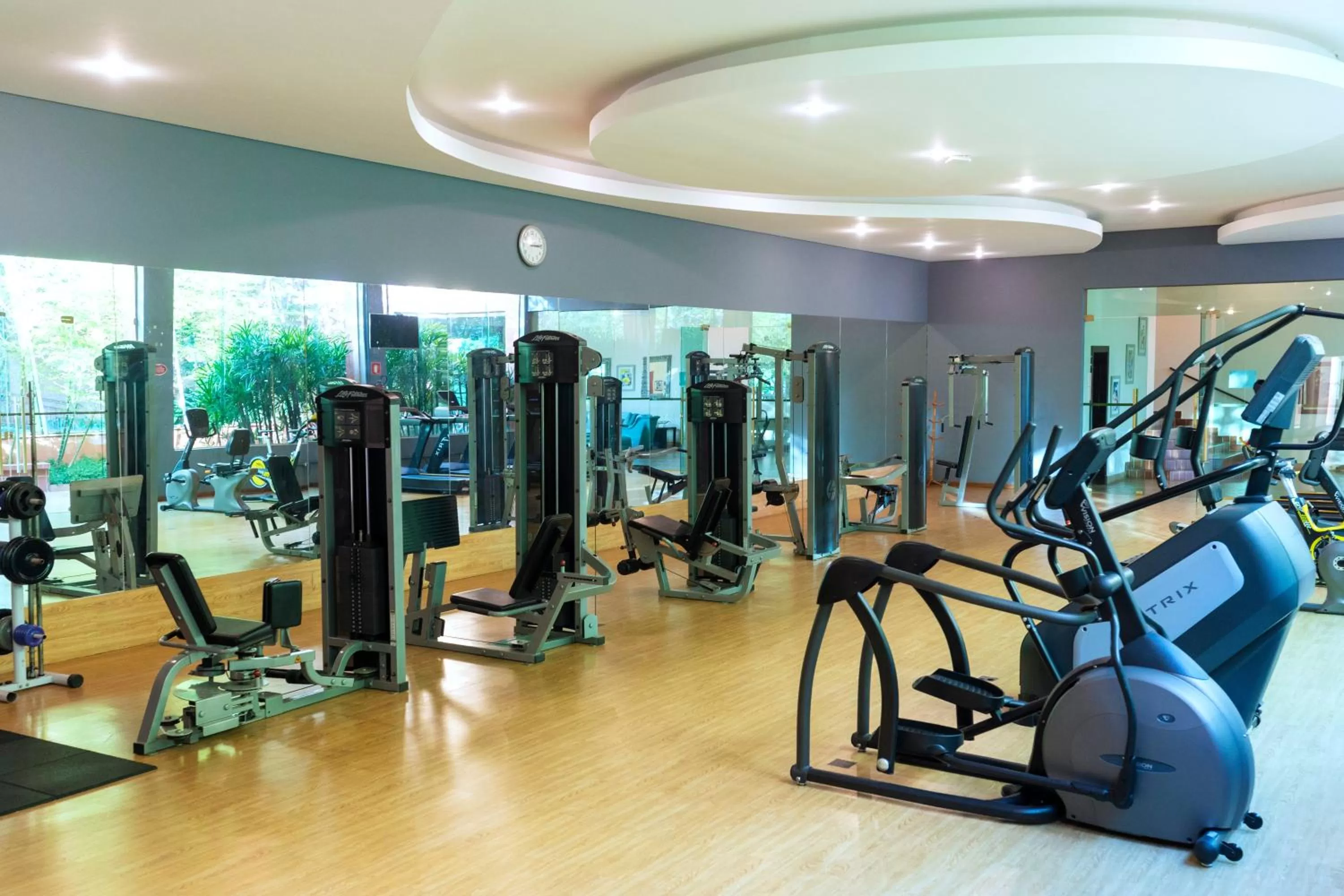 Fitness centre/facilities in Hotel Villa Rossa