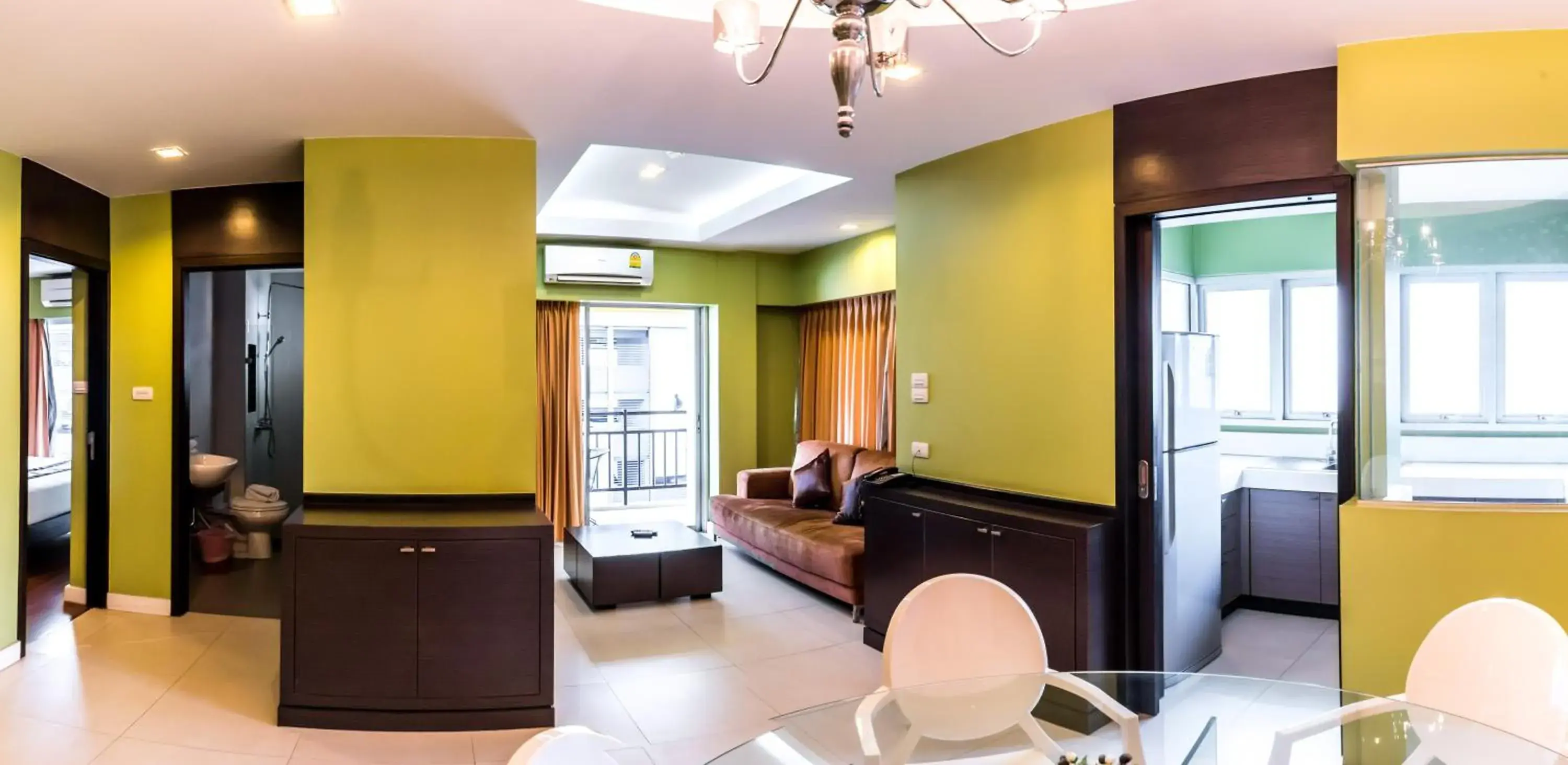 Living room in Bella B All Suite Bangkok