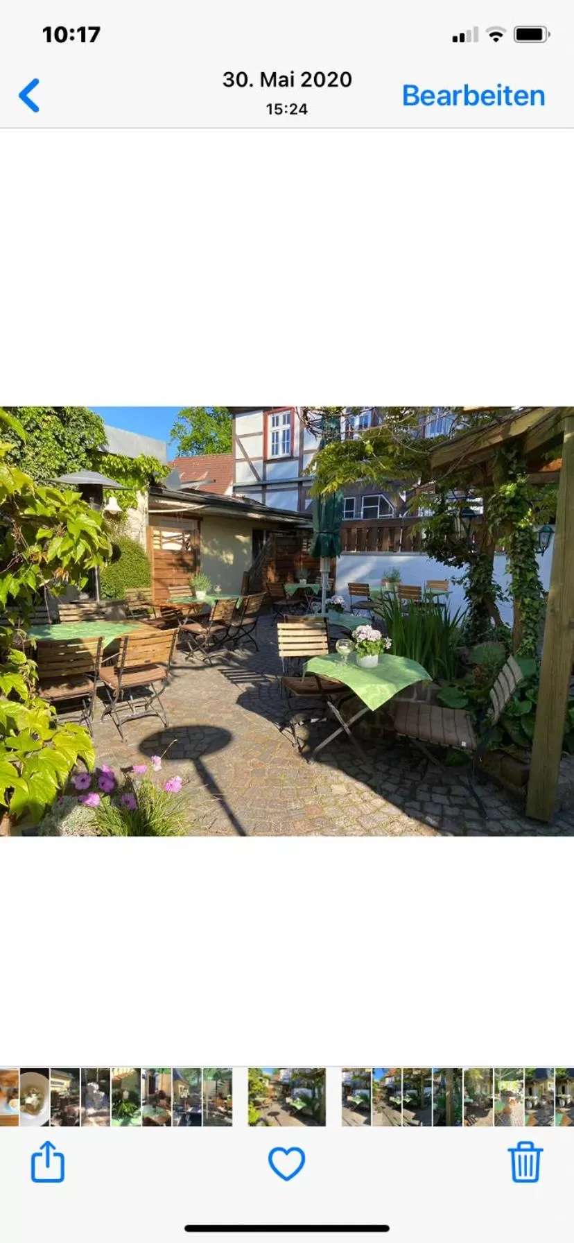 Restaurant/places to eat in Hotel Pilgrimhaus