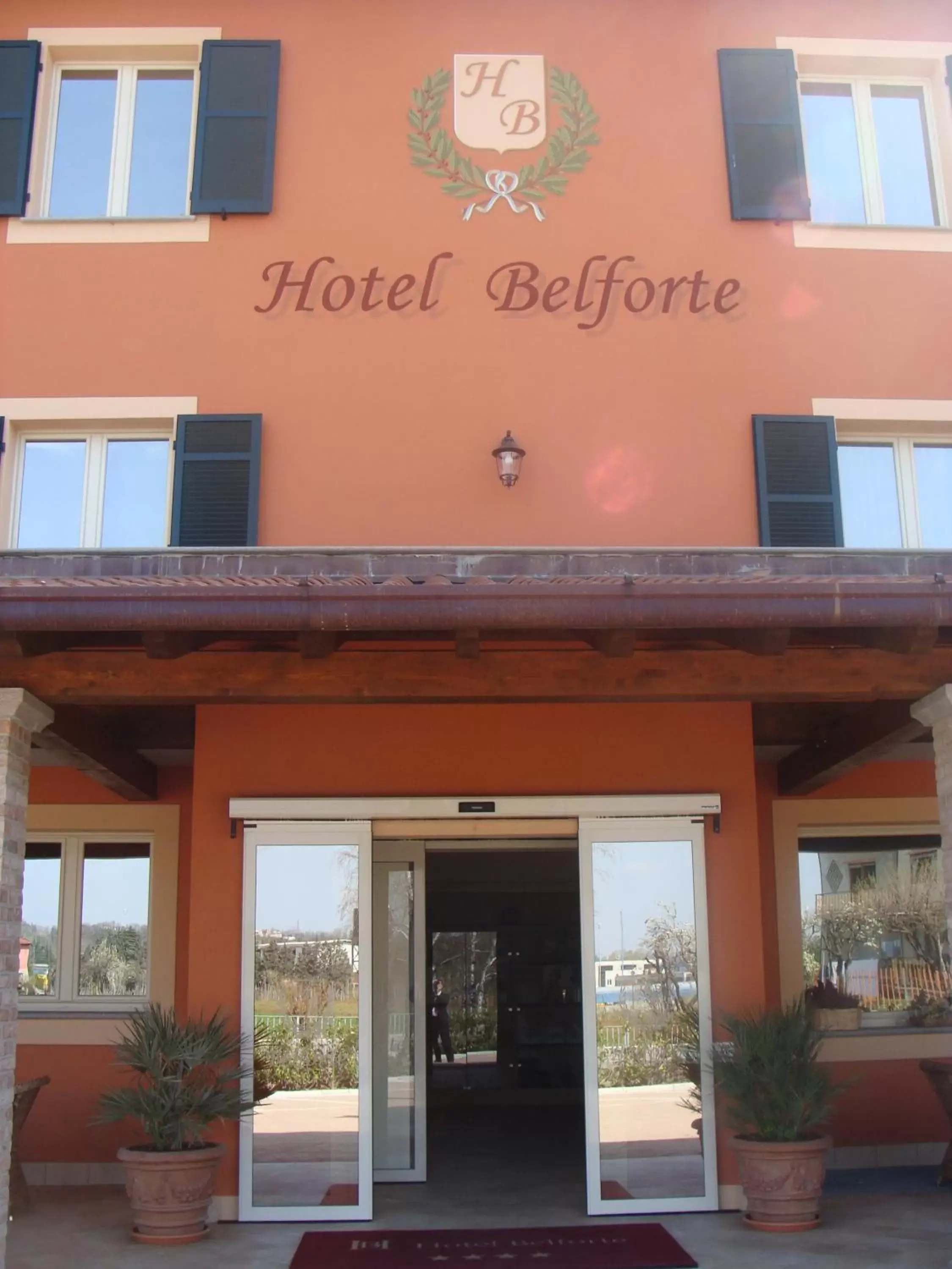 Facade/entrance in Hotel Belforte