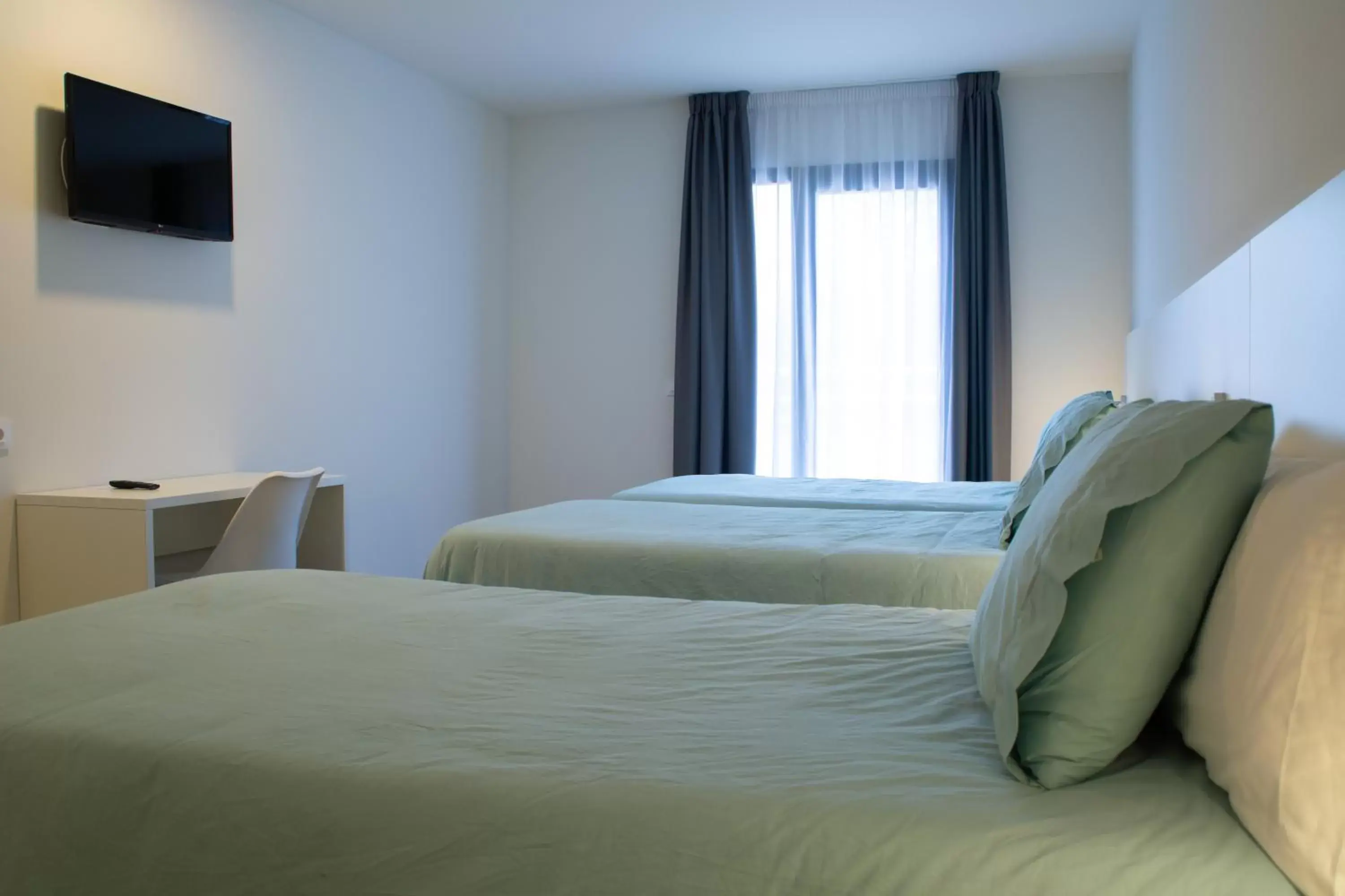 Bed in Hotel Gran Sol De Extremadura