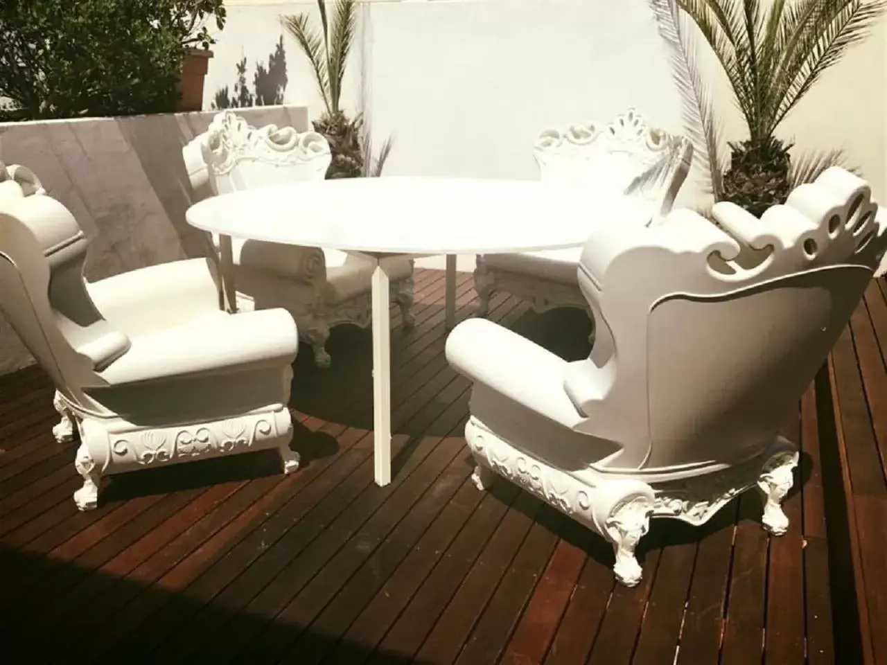 Solarium, Seating Area in Hotel Principe di Piemonte