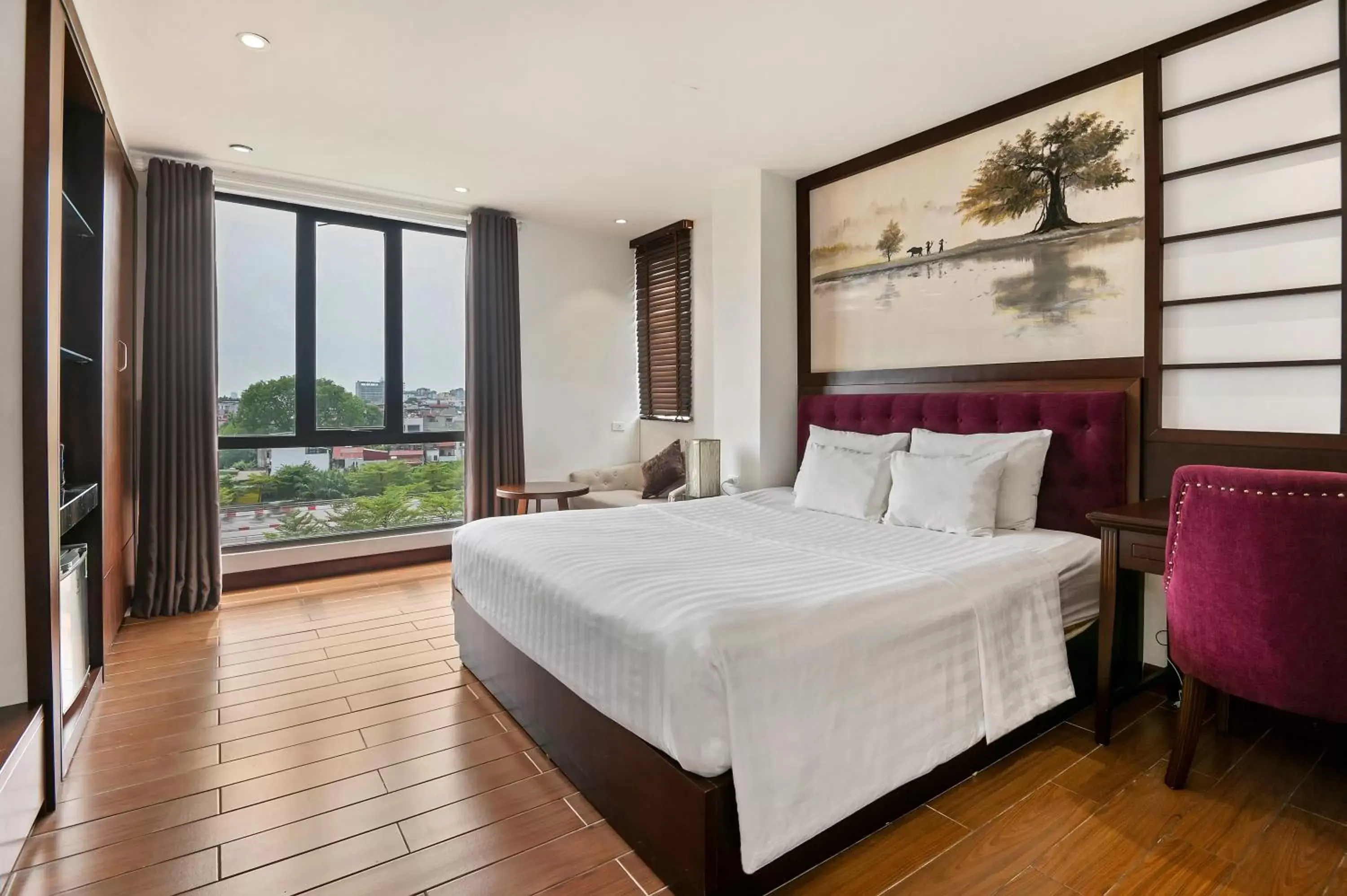 Bed in 22Land Residence Hotel & Spa Ha Noi