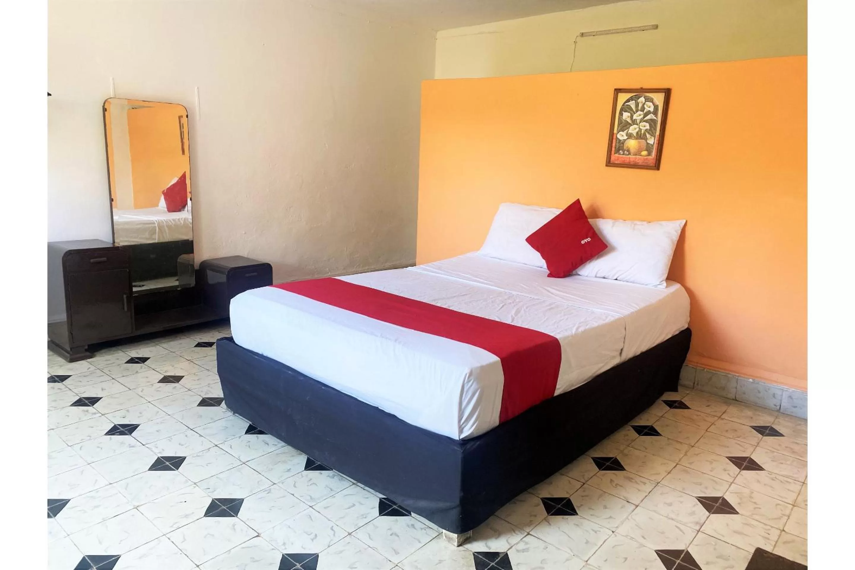 Bedroom, Bed in OYO Posada Espinosa, Mérida, Parque de Santa Ana