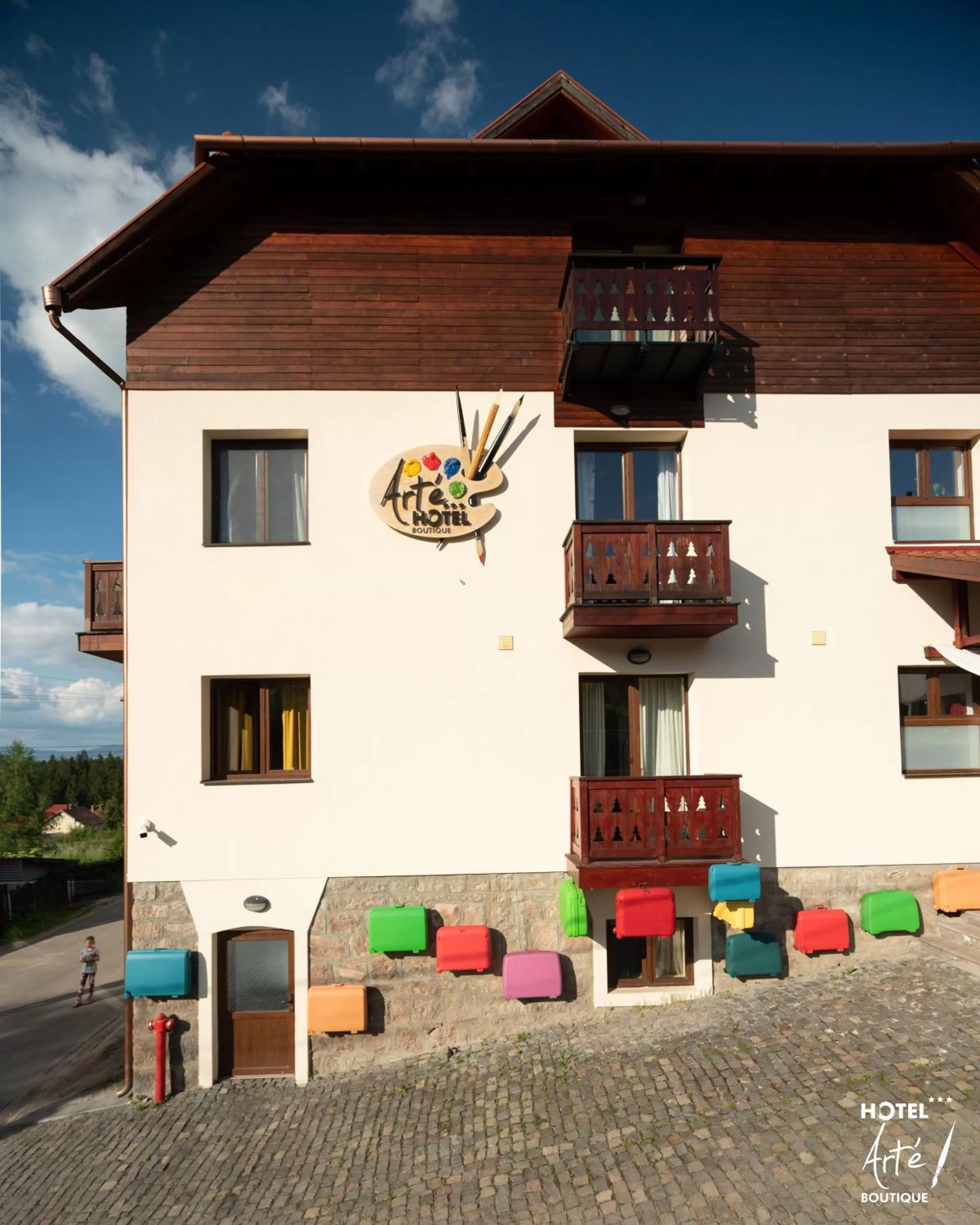 Property Building in Art'e Boutique Hotel