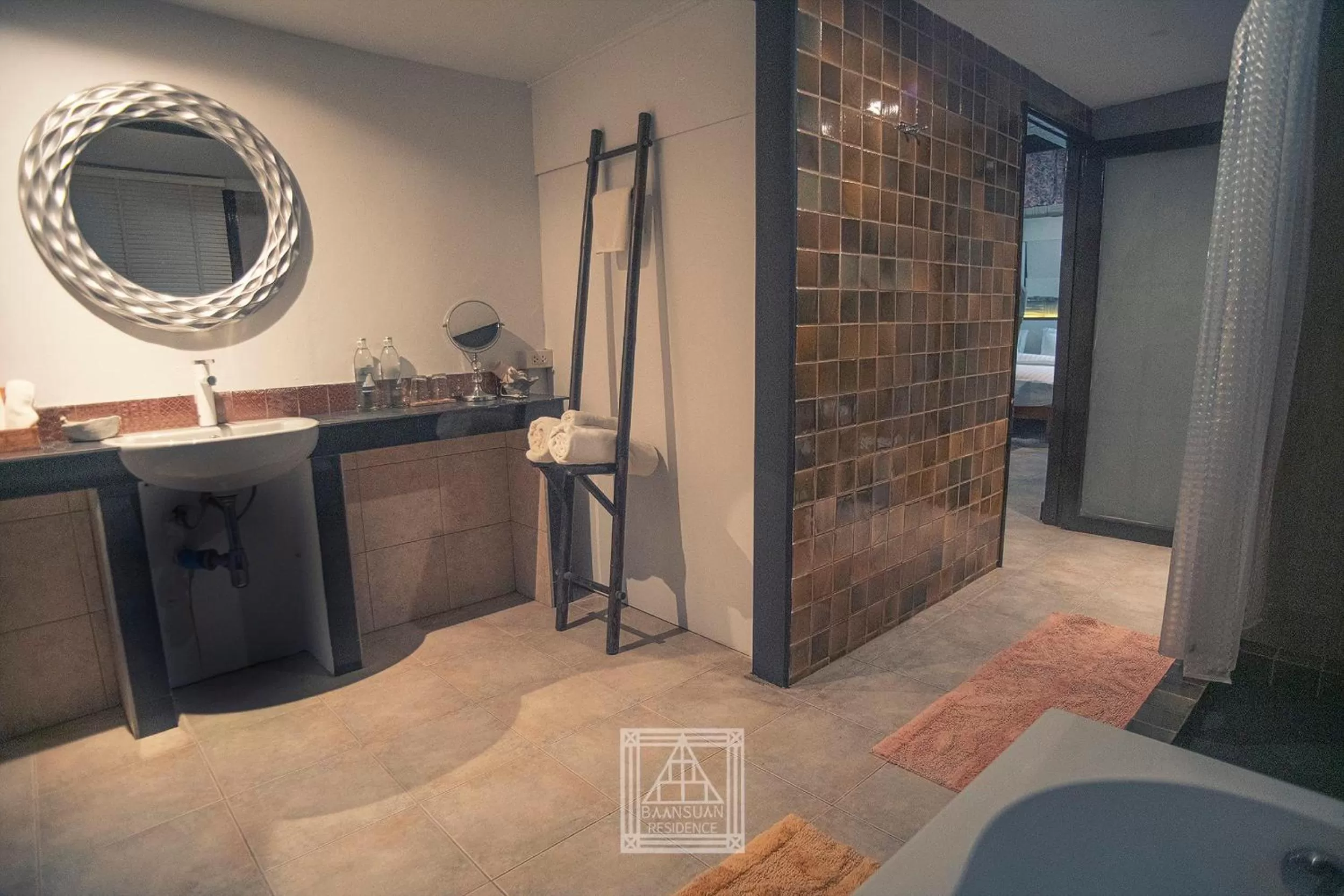 Bathroom in Baan Suan Residence เฮือนพักบ้านสวน