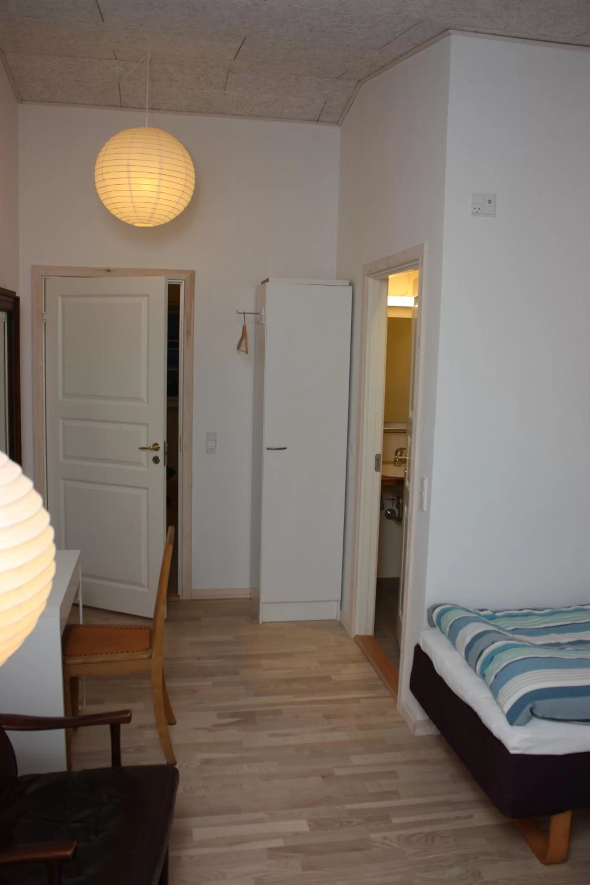 Bed in Holmehuset Bed & Breakfast