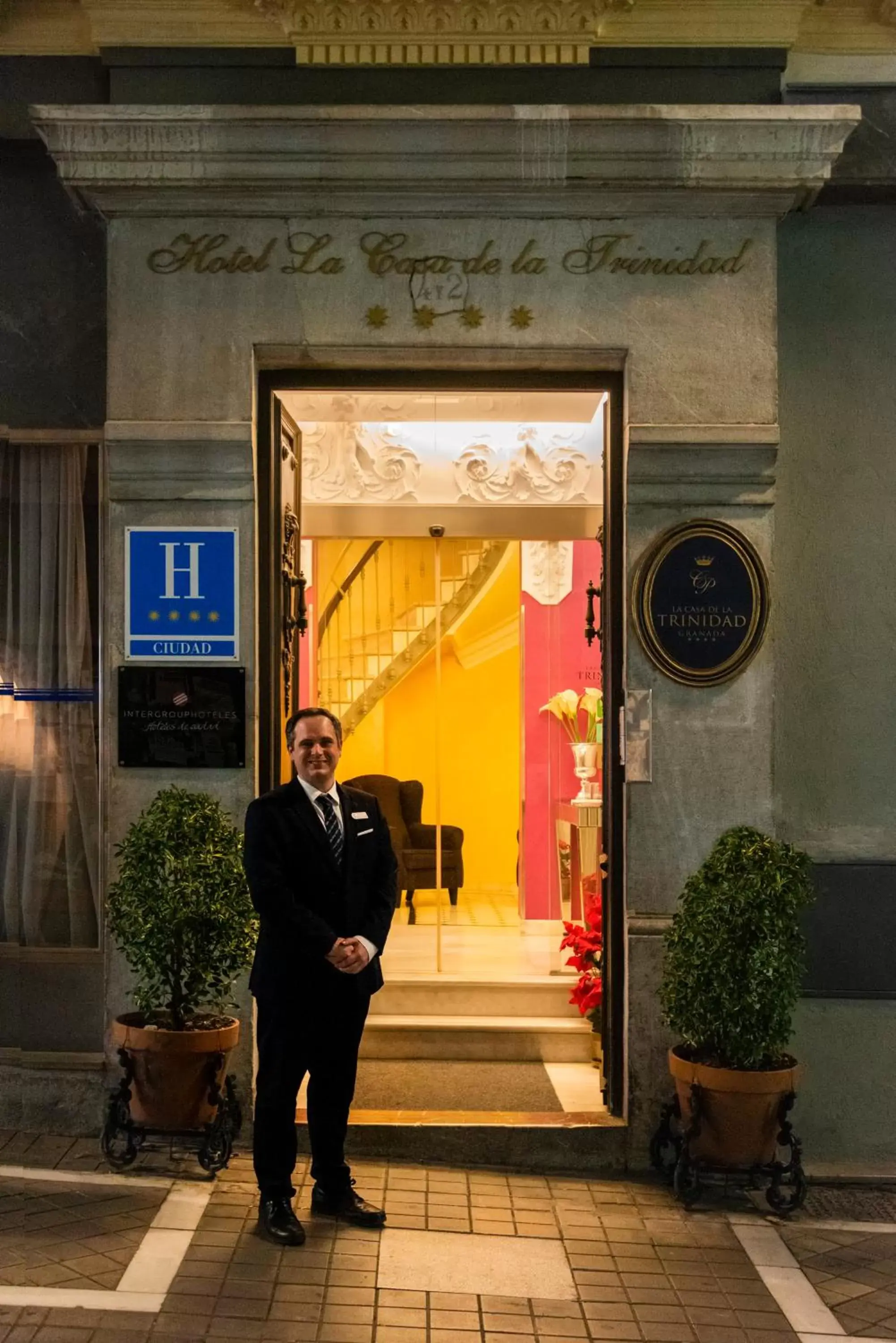 Facade/entrance in La Casa de la Trinidad