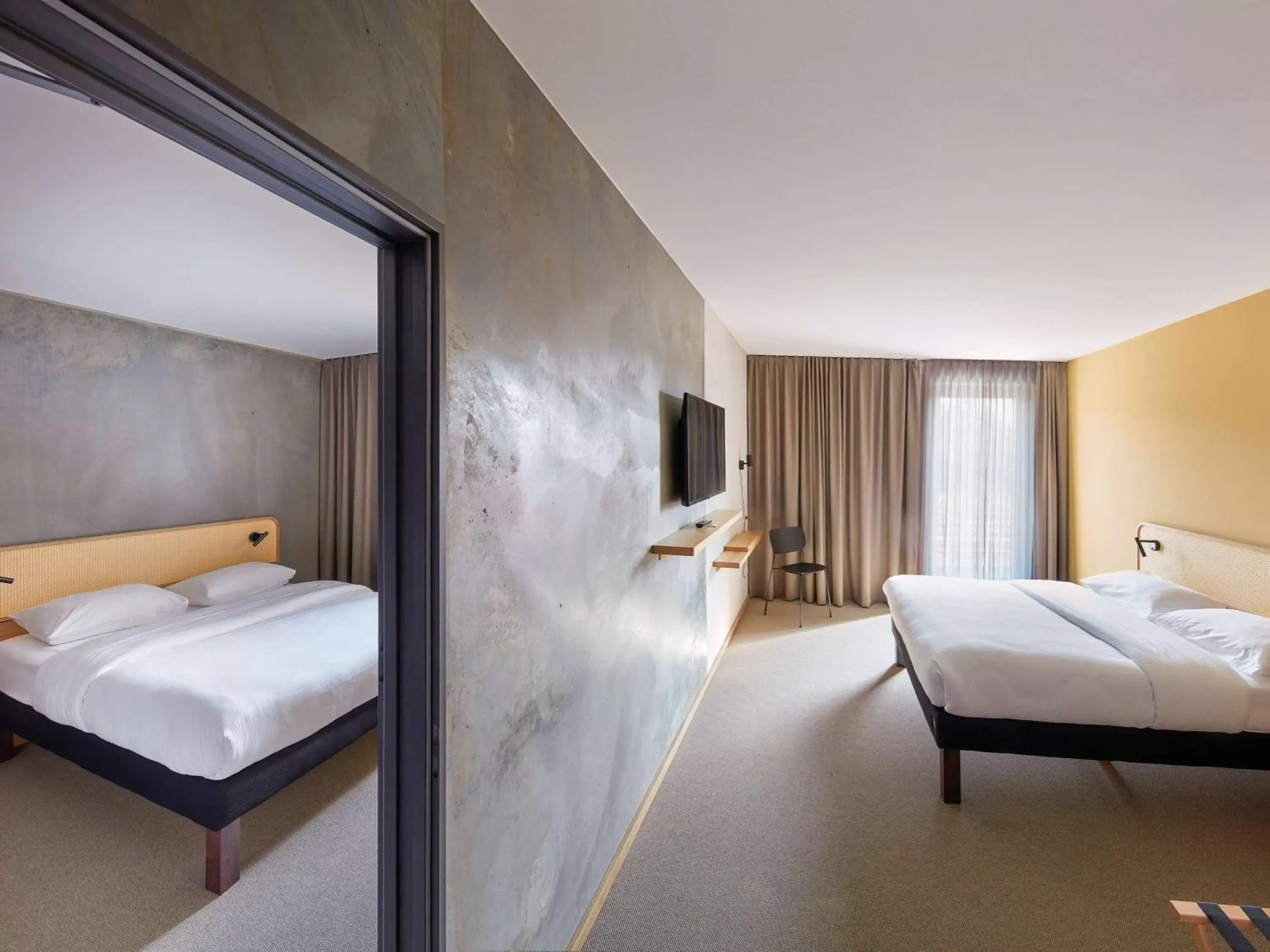 Photo of the whole room, Bed in ibis Styles Bayreuth Photo of the whole room, Bed in ibis Styles Bayreuth