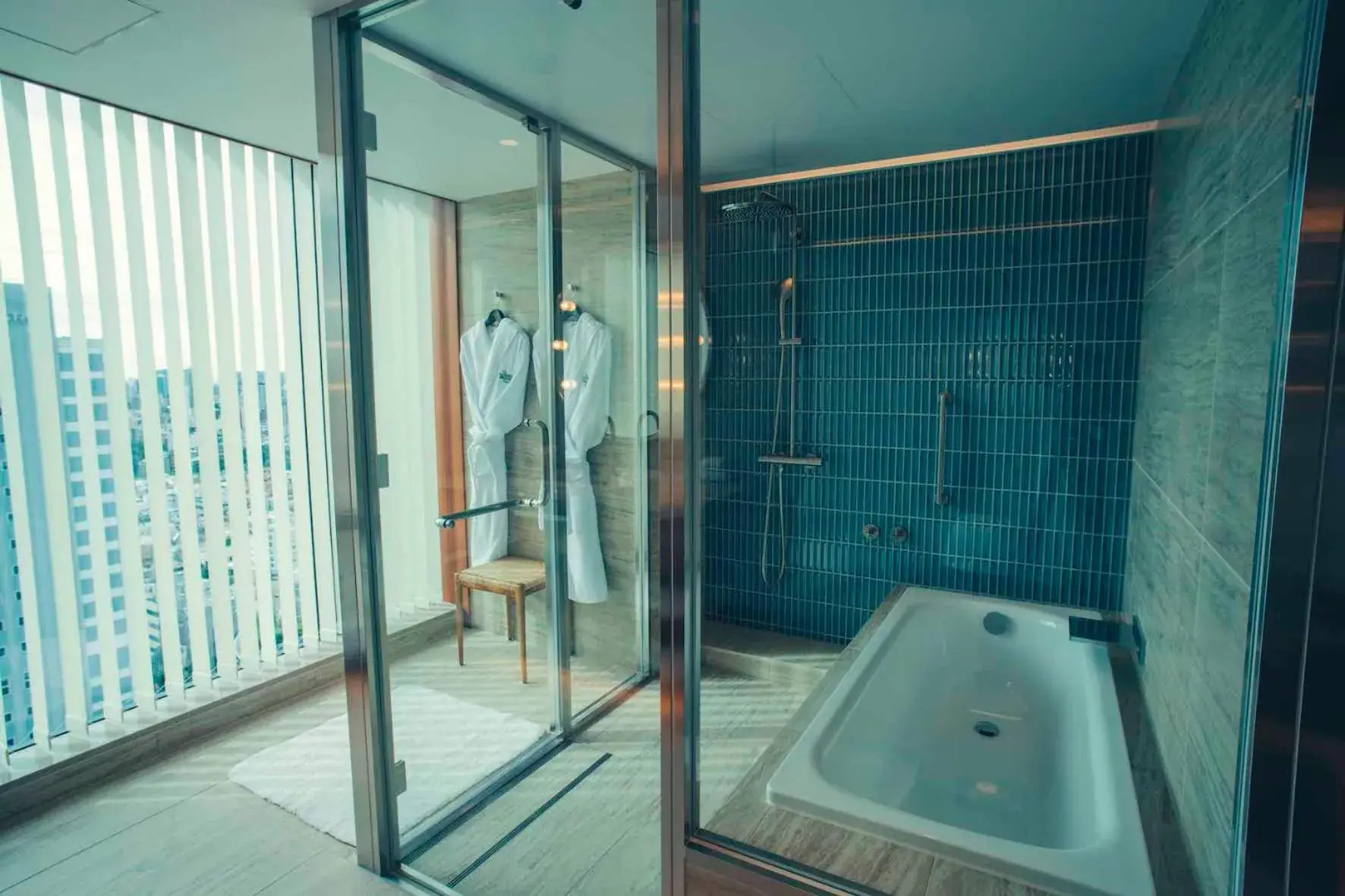Shower, Bathroom in THE AOYAMA GRAND HOTEL
