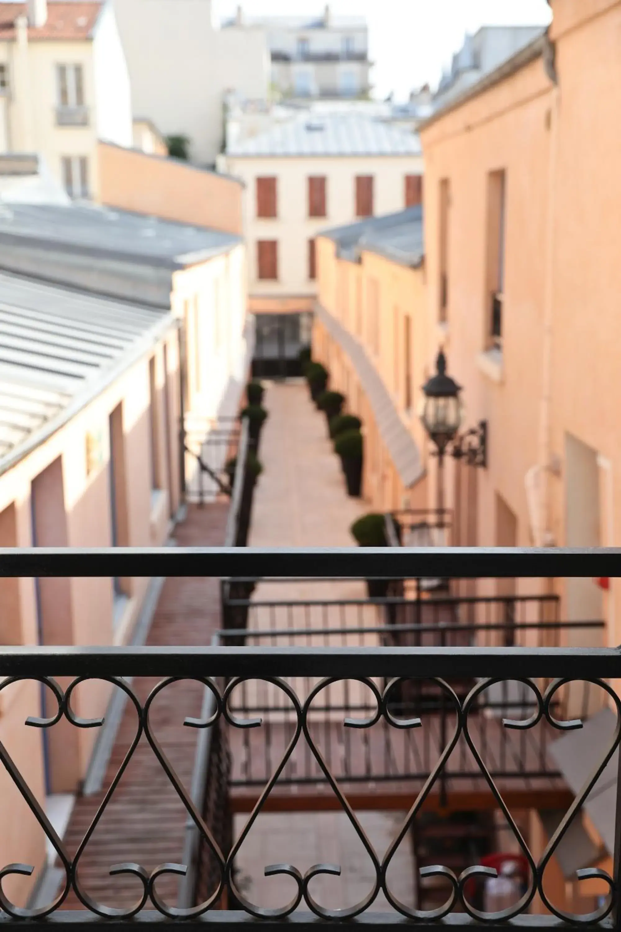 Balcony/Terrace in Hotel De L'Horloge
