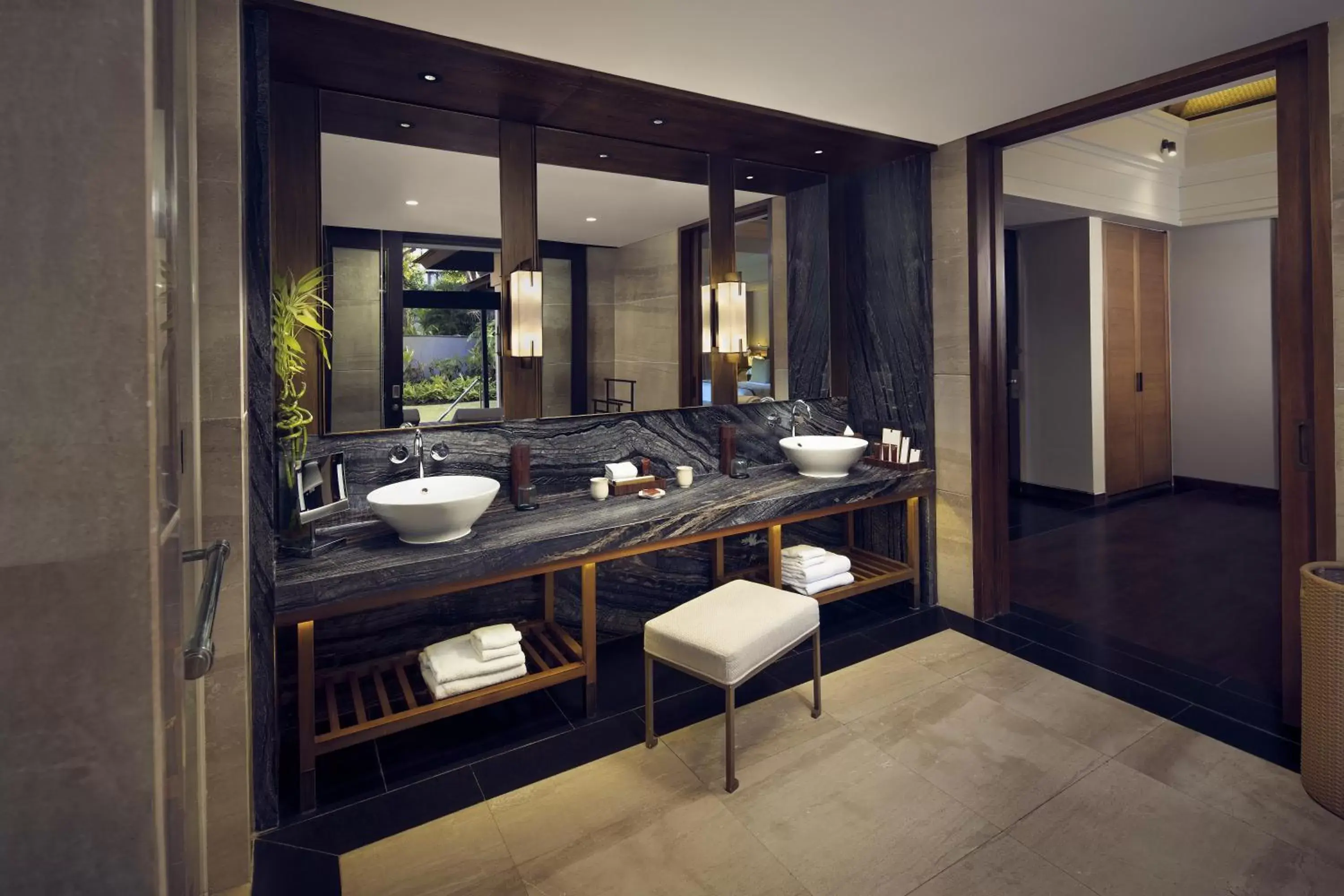 Bathroom in Conrad Bali