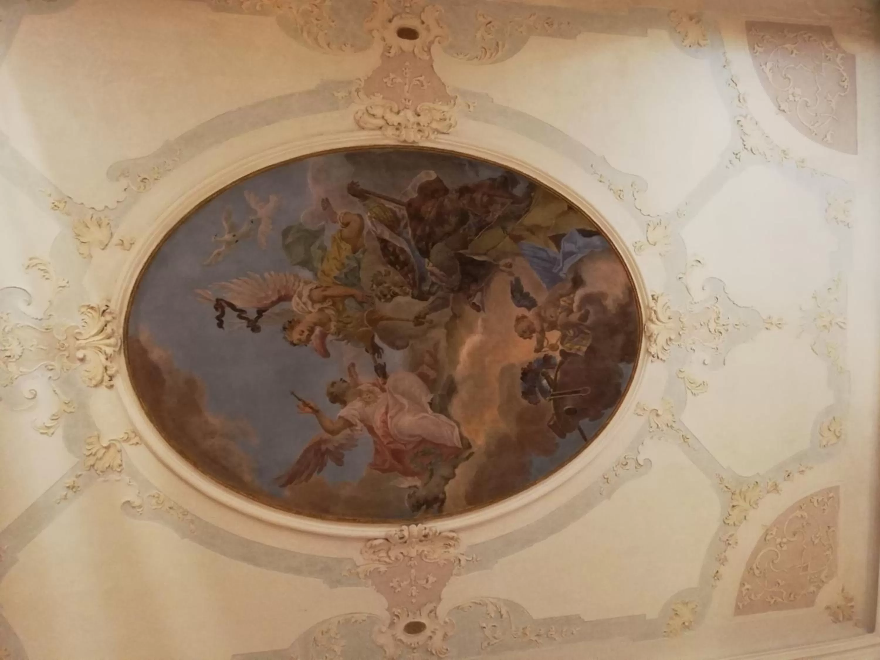 Decorative detail in Ca' Bonfadini Historic Experience