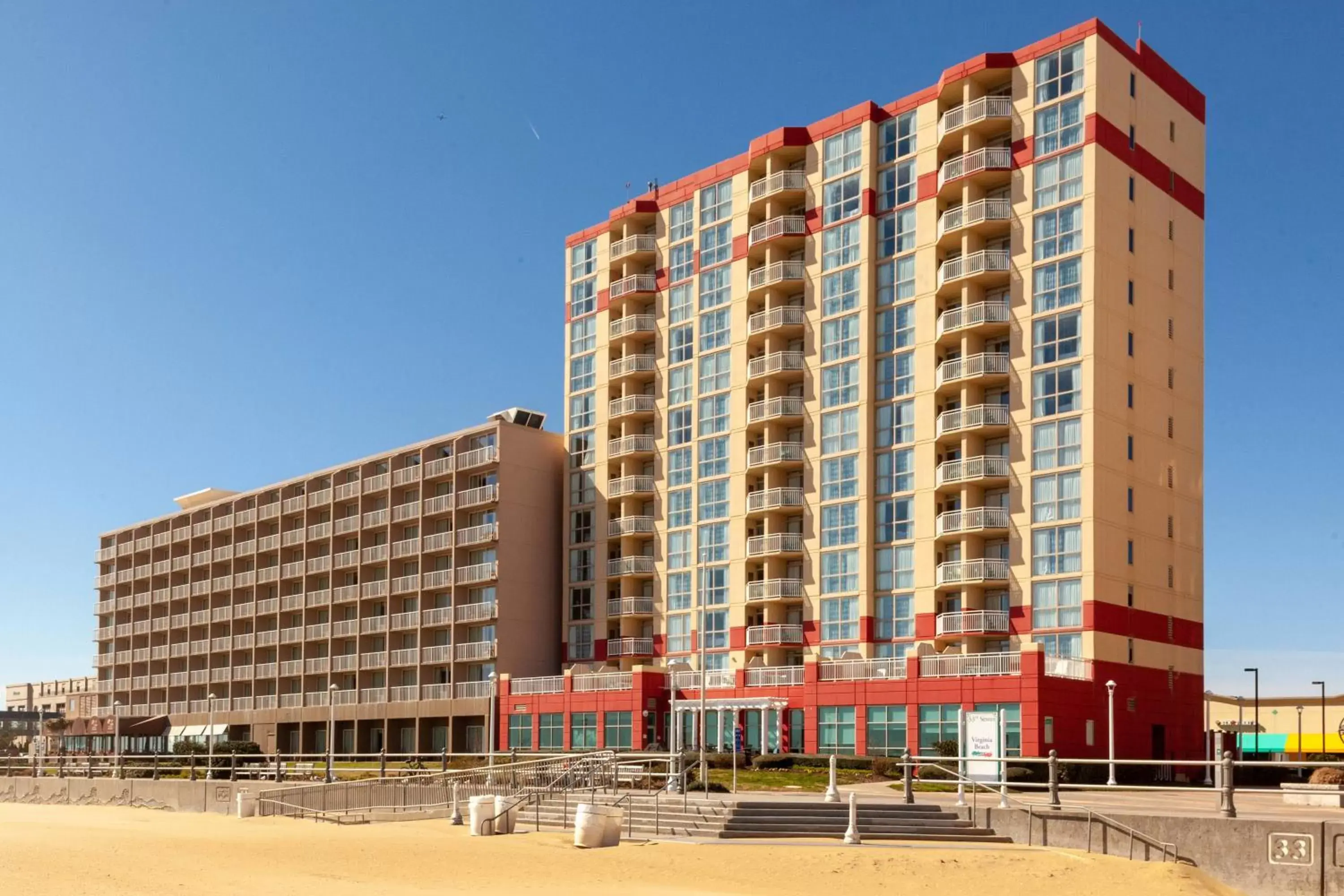 Property Building in Residence Inn By Marriott Virginia Beach Oceanfront