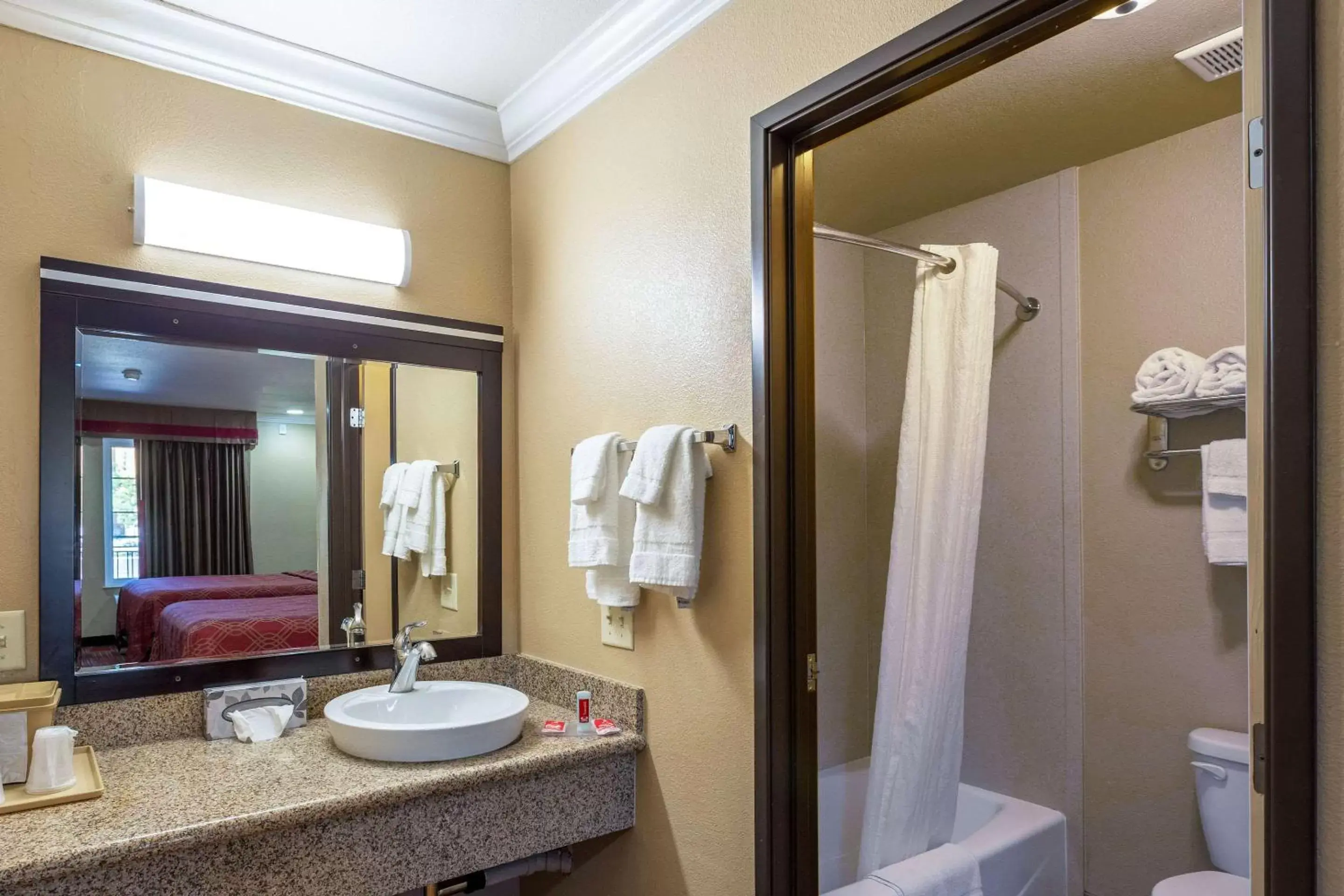 Photo of the whole room, Bathroom in Econo Lodge Inn & Suites Escondido Downtown