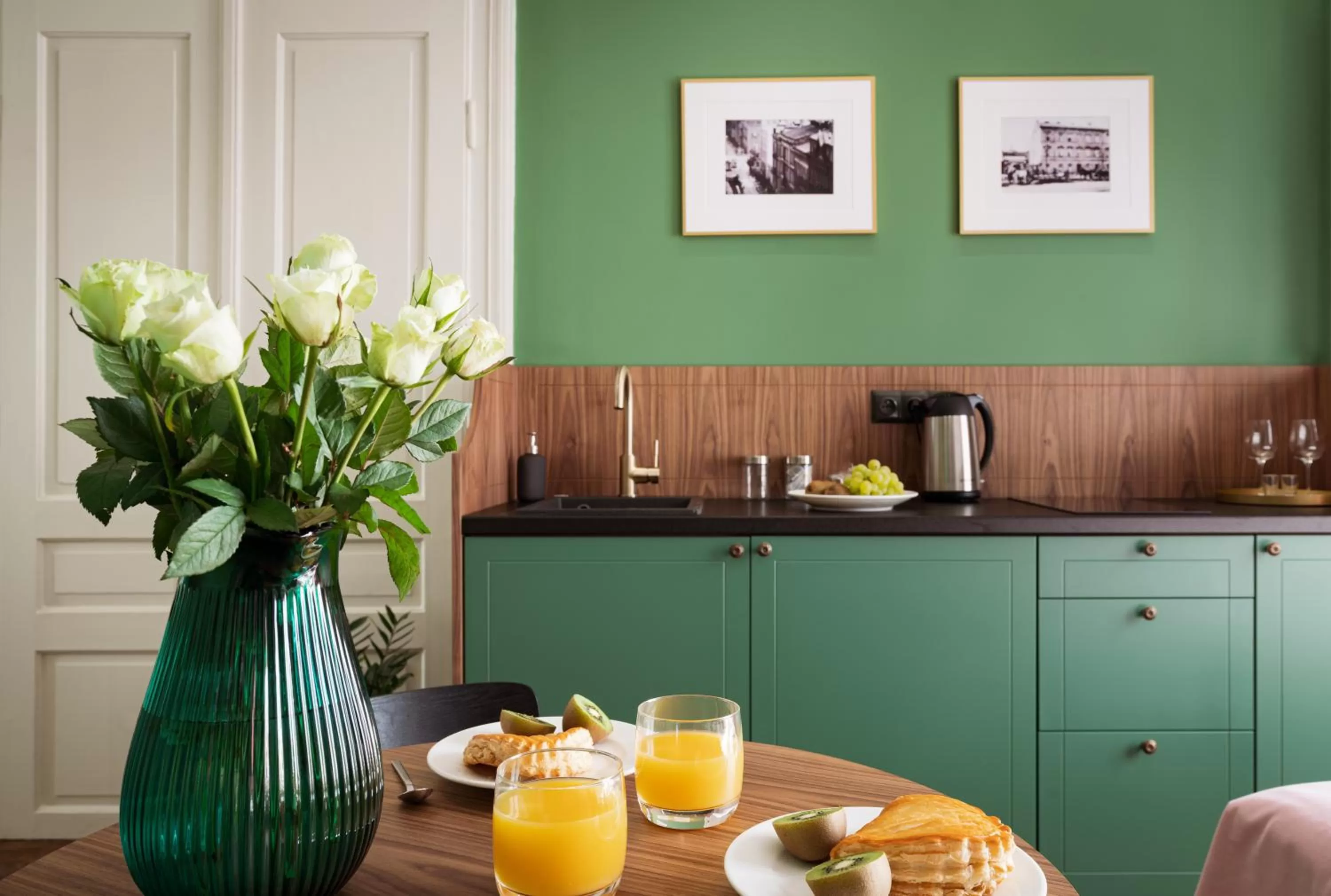 Kitchen or kitchenette in Starowislna 77