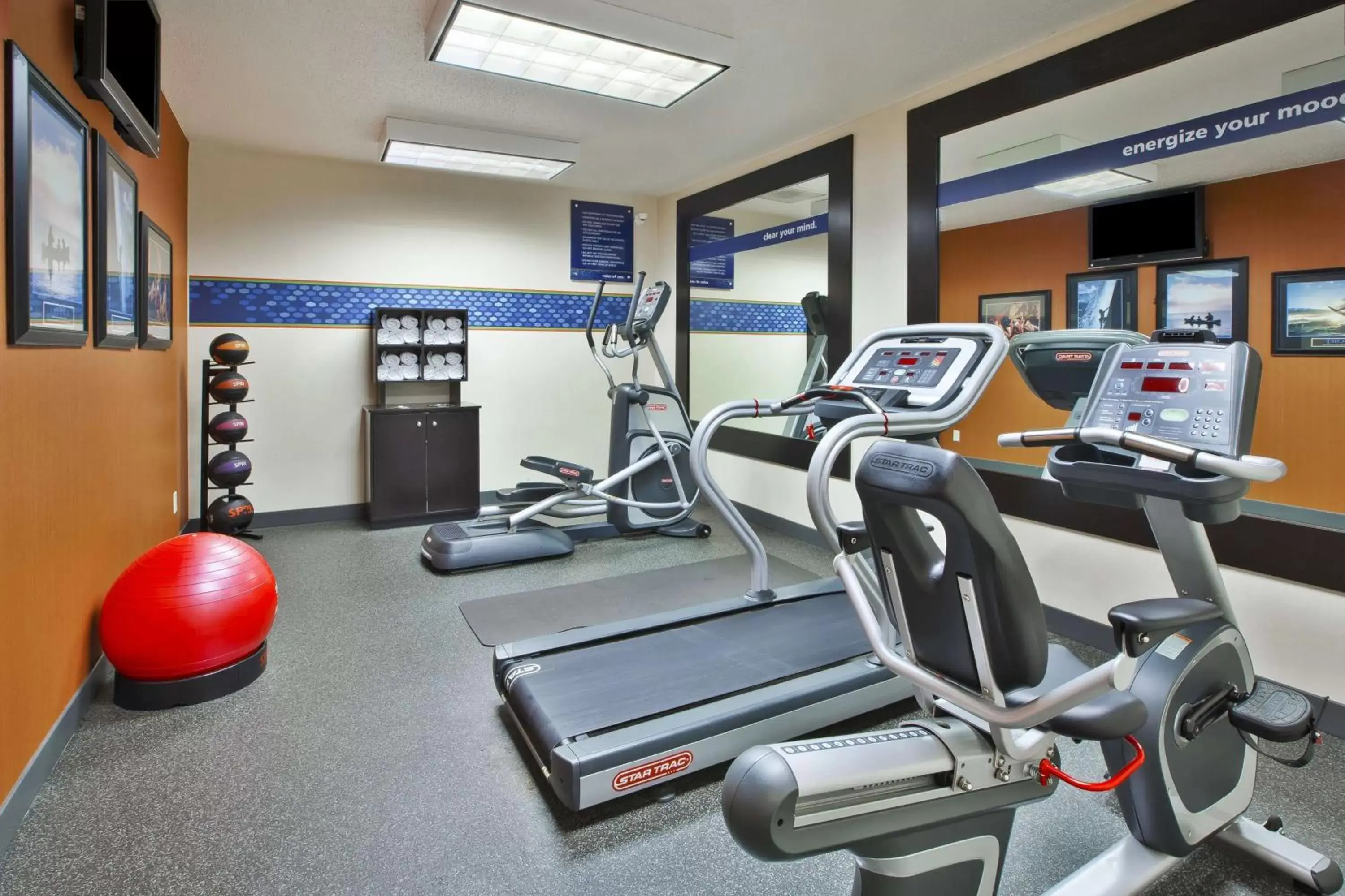 Fitness centre/facilities, Fitness Center/Facilities in Hampton Inn Pittsburgh Area-Beaver Valley-Center Township
