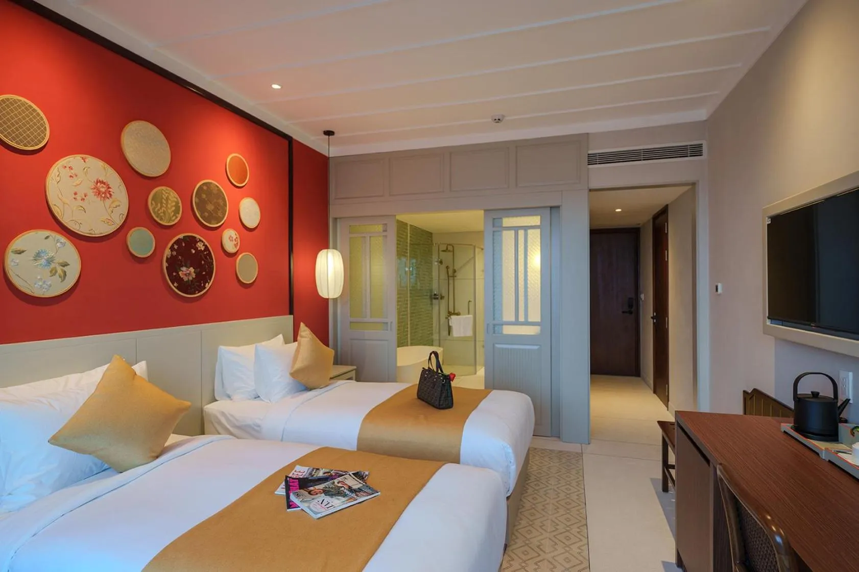 Bedroom, Bed in Cozy An Boutique Hotel Hoian