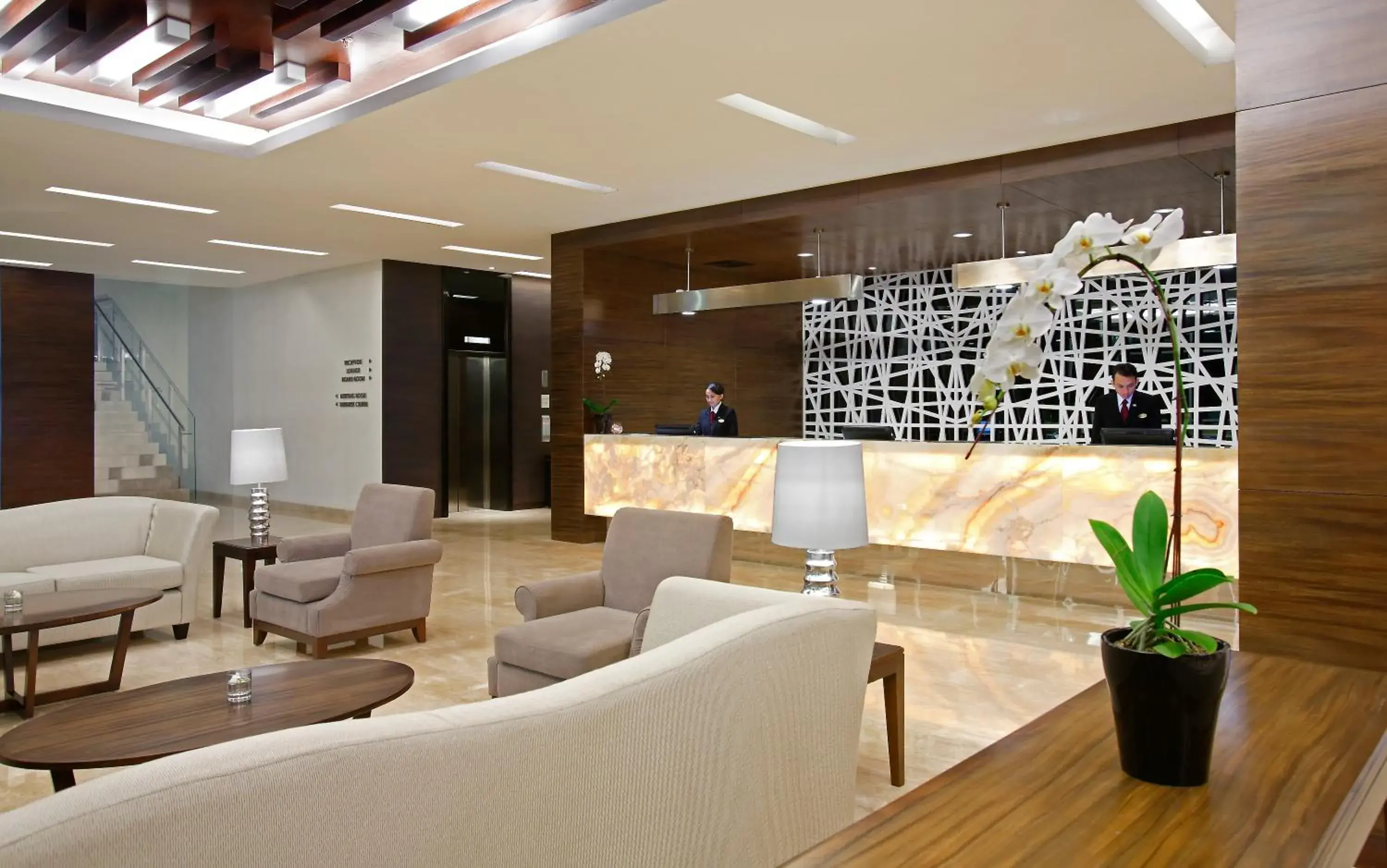 Lobby or reception, Lobby/Reception in Hotel Santika Cikarang