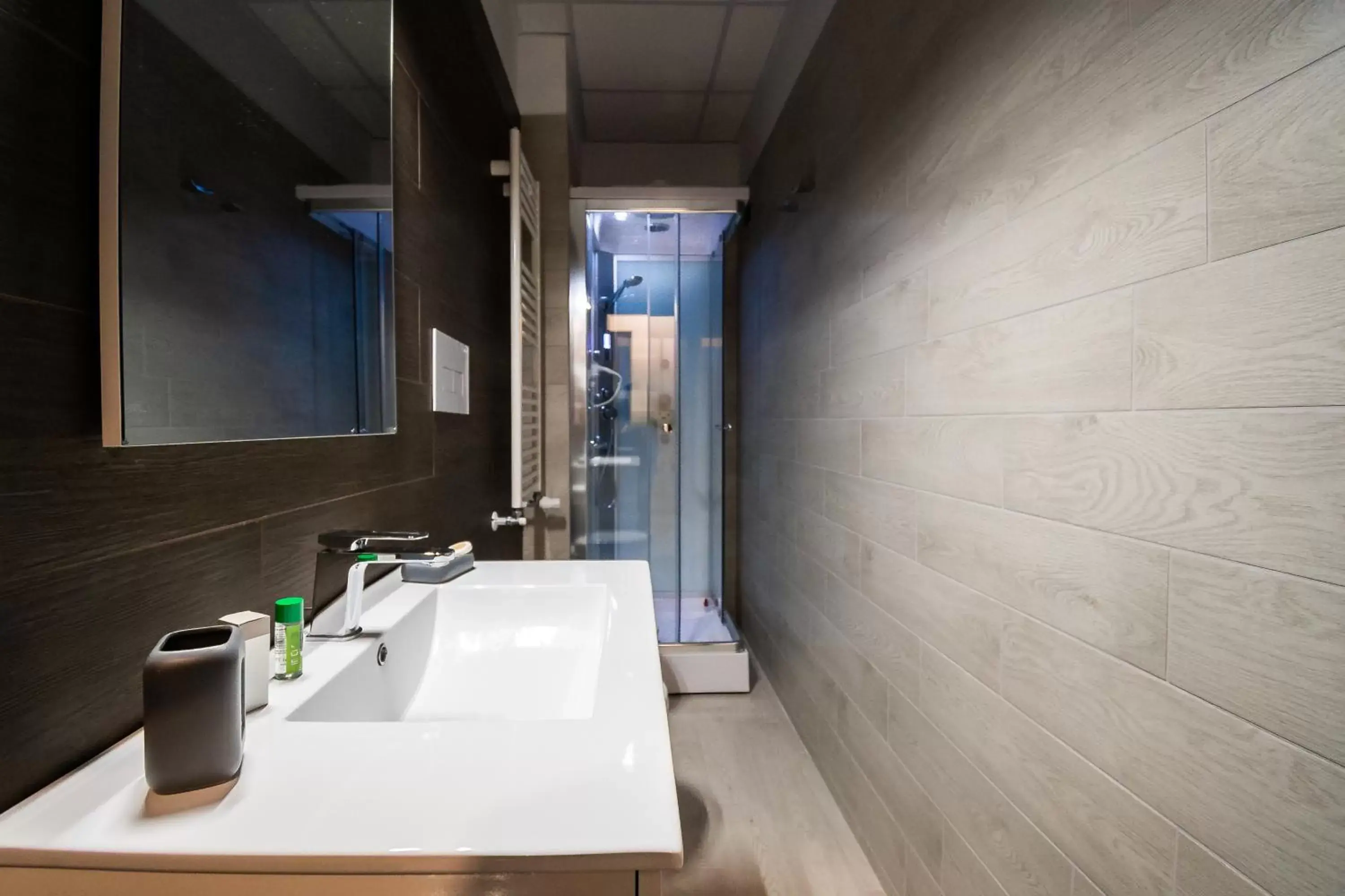 Shower, Bathroom in Palazzo Settembrini 49