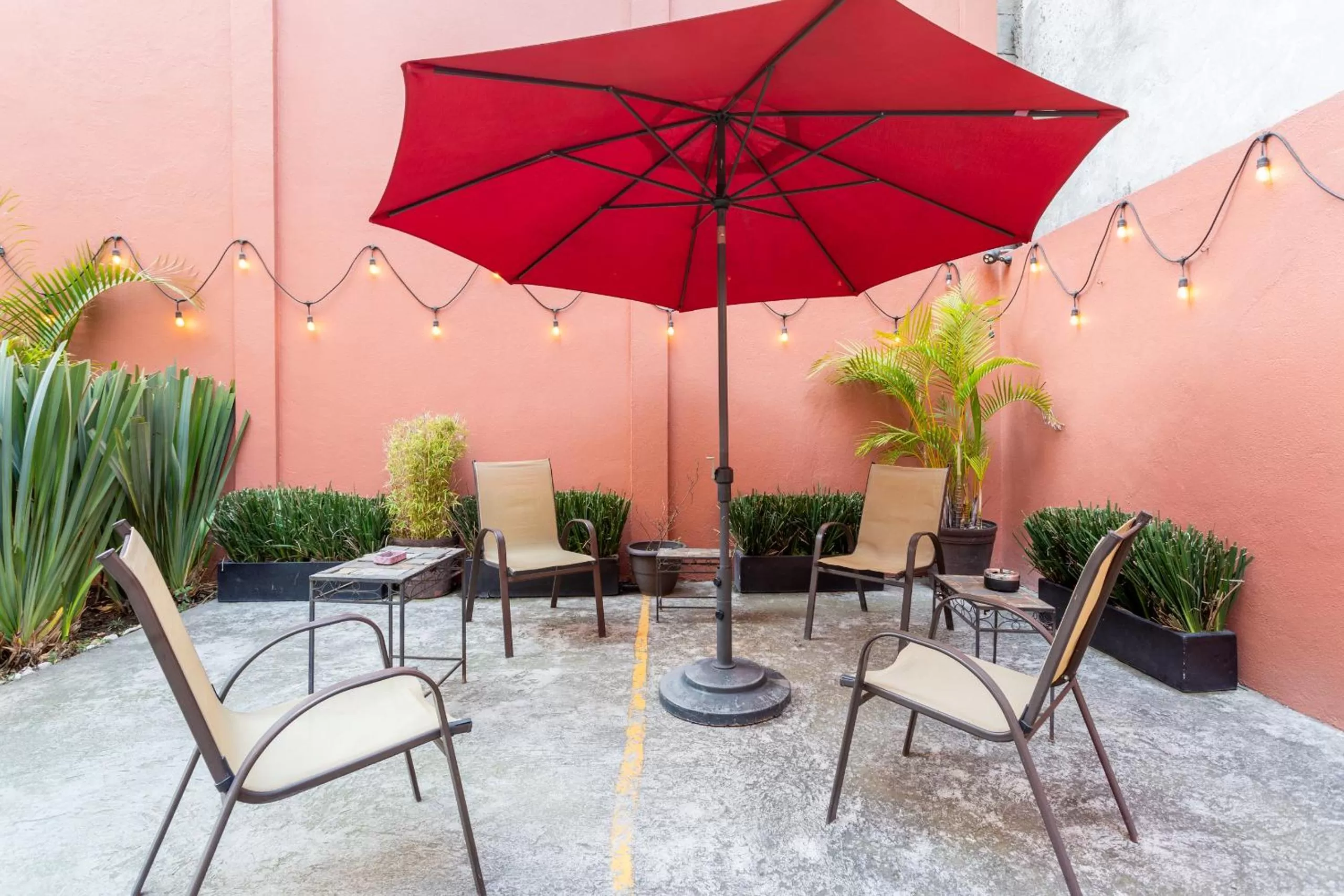 Patio in Suites 259 Condesa