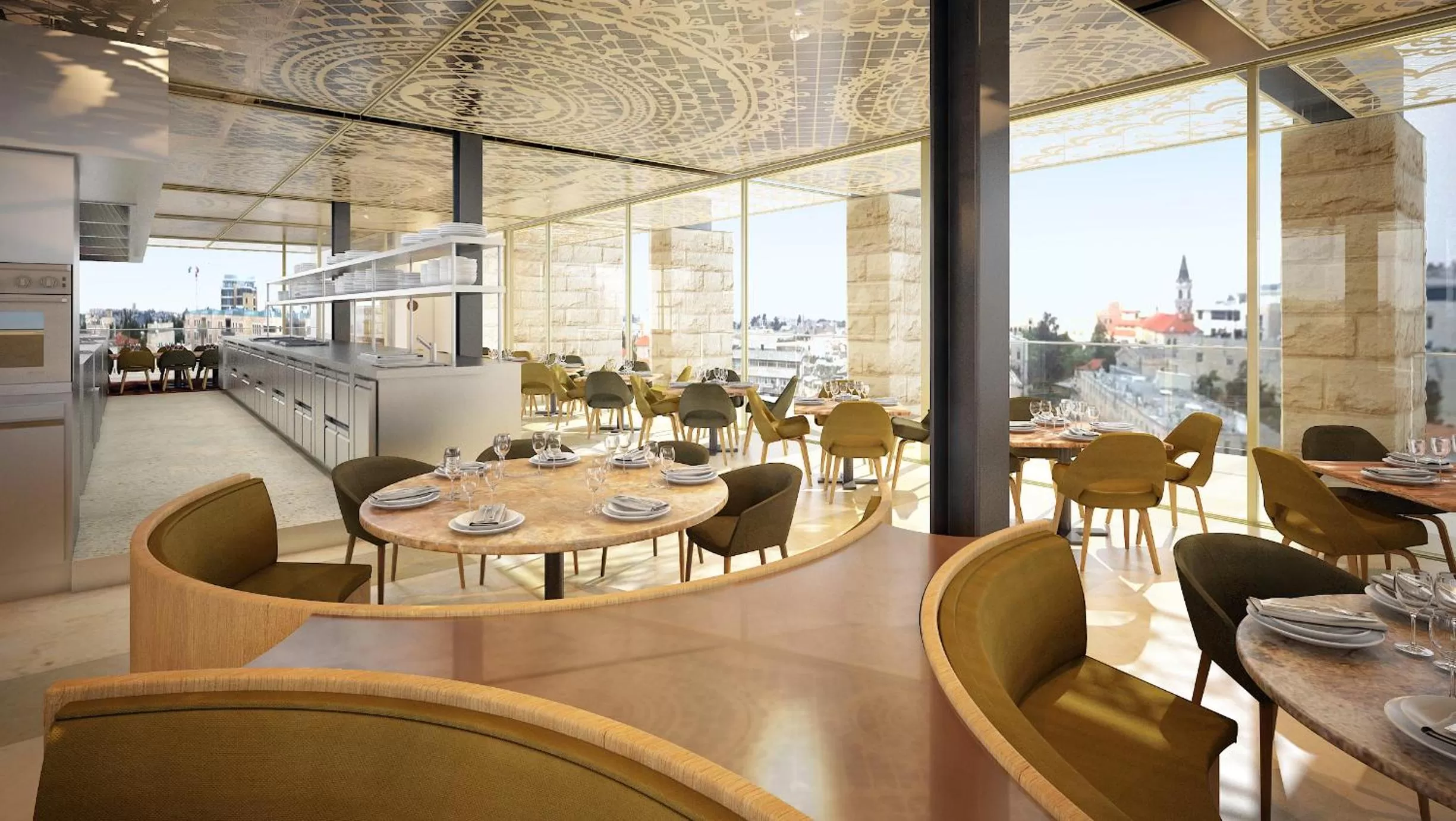 Food and drinks in Herbert Samuel Jerusalem