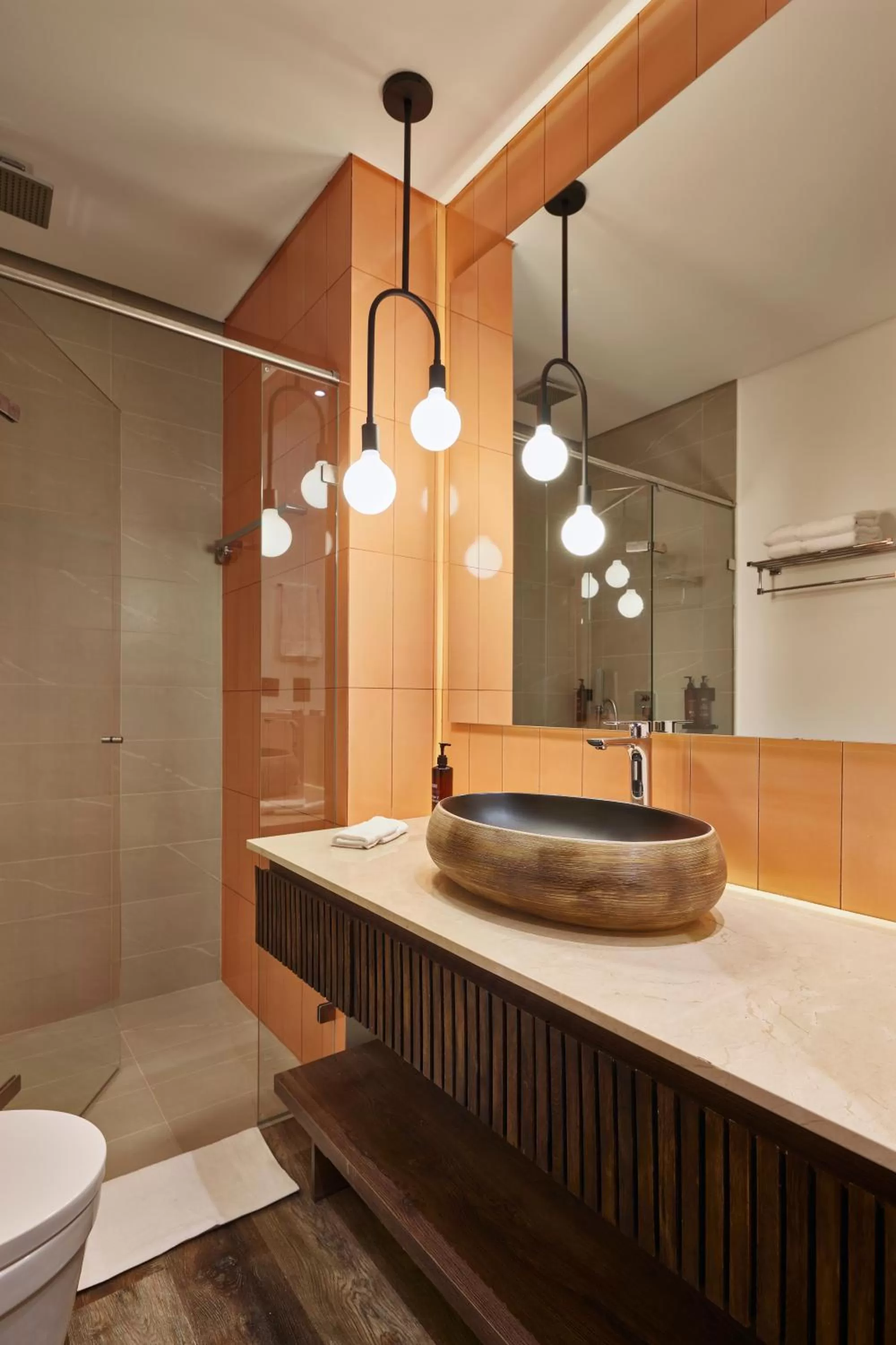 Shower in Blues Suites Medellín