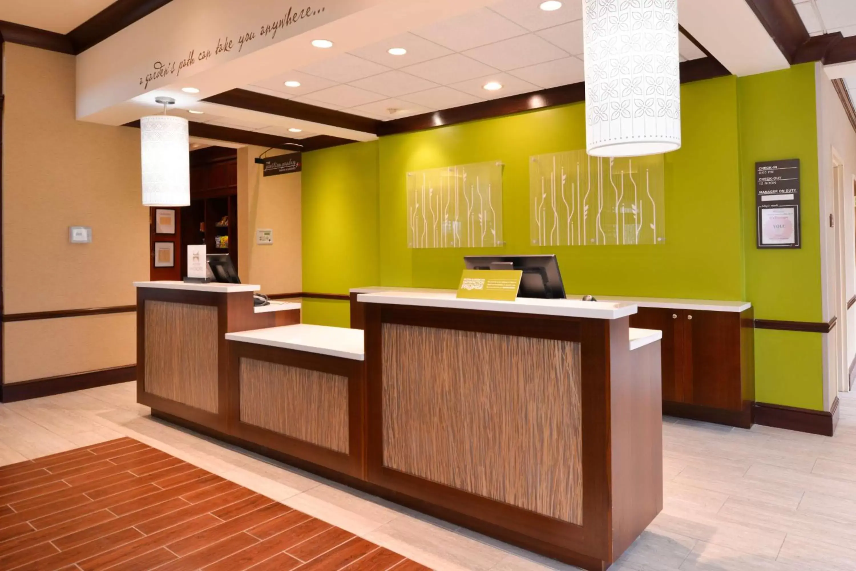 Lobby or reception in Hilton Garden Inn Columbus/Polaris Lobby or reception in Hilton Garden Inn Columbus/Polaris