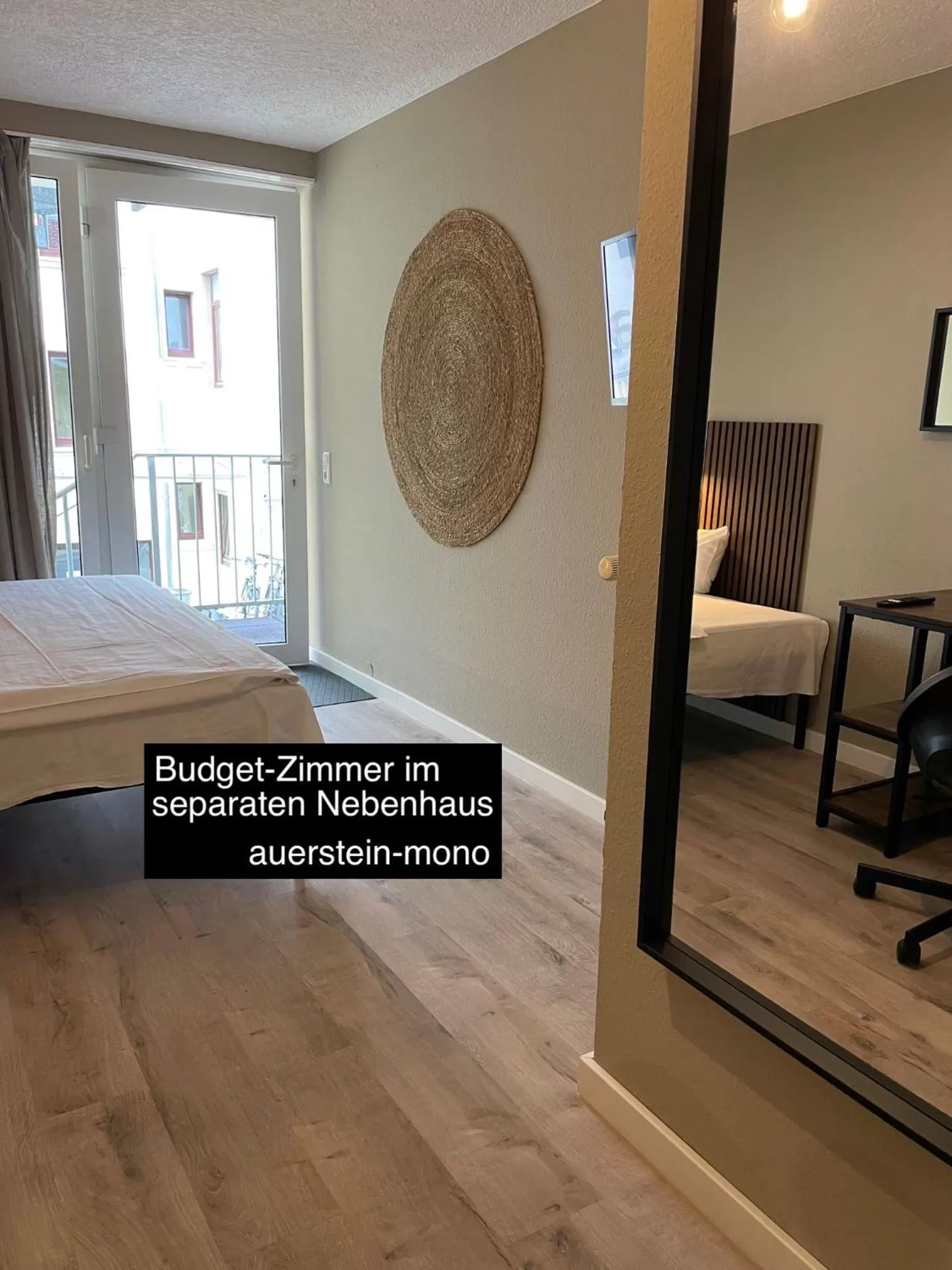 Photo of the whole room, Bed in AUERSTEIN-Hotels auerstein & auerstein-mono