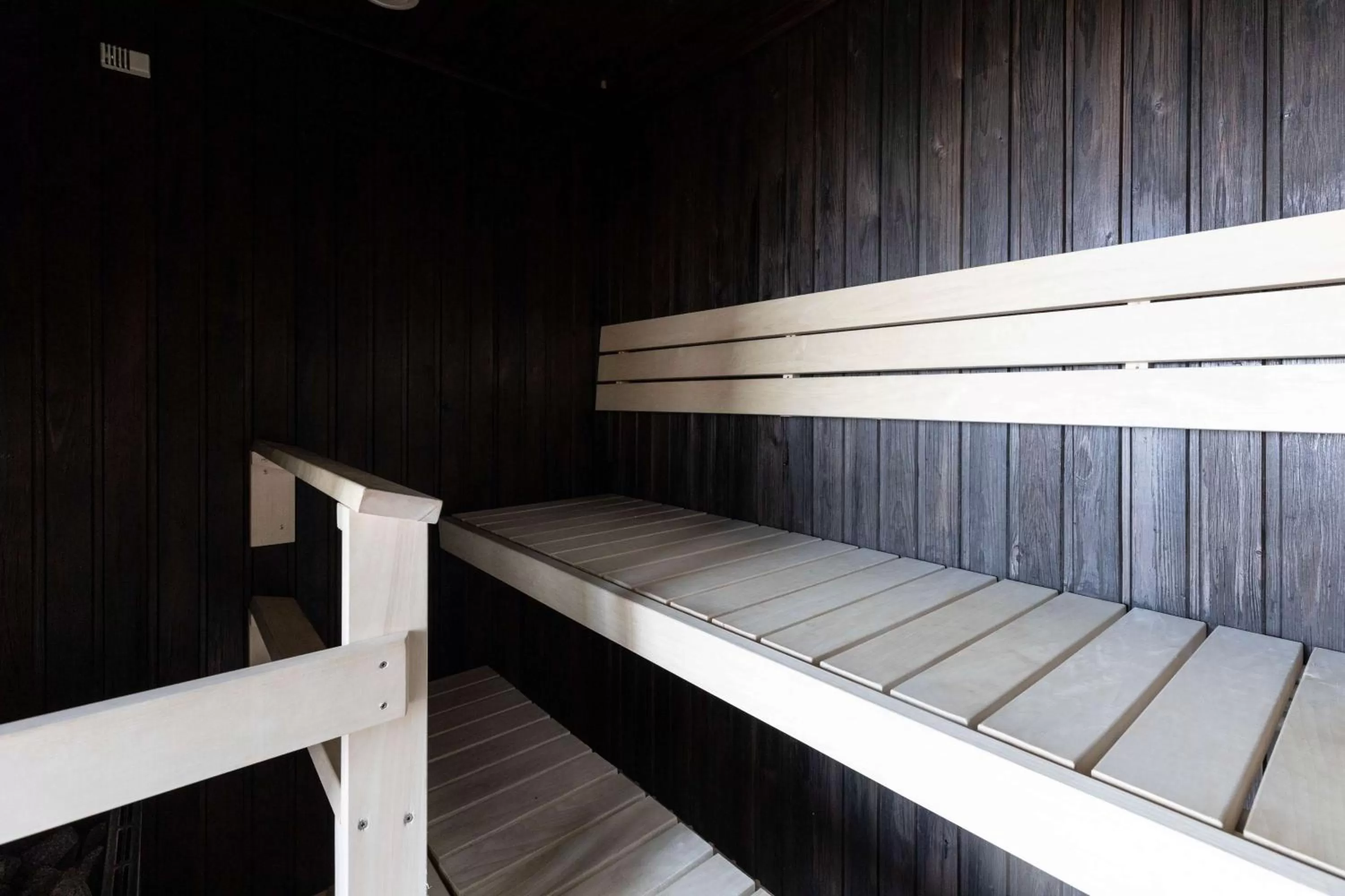 Sauna, Bed in Scandic Kallio