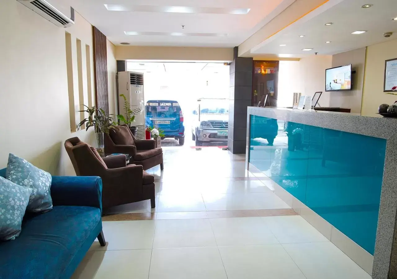 Lobby or reception, Swimming Pool in Fersal Hotel Kalayaan, Quezon City