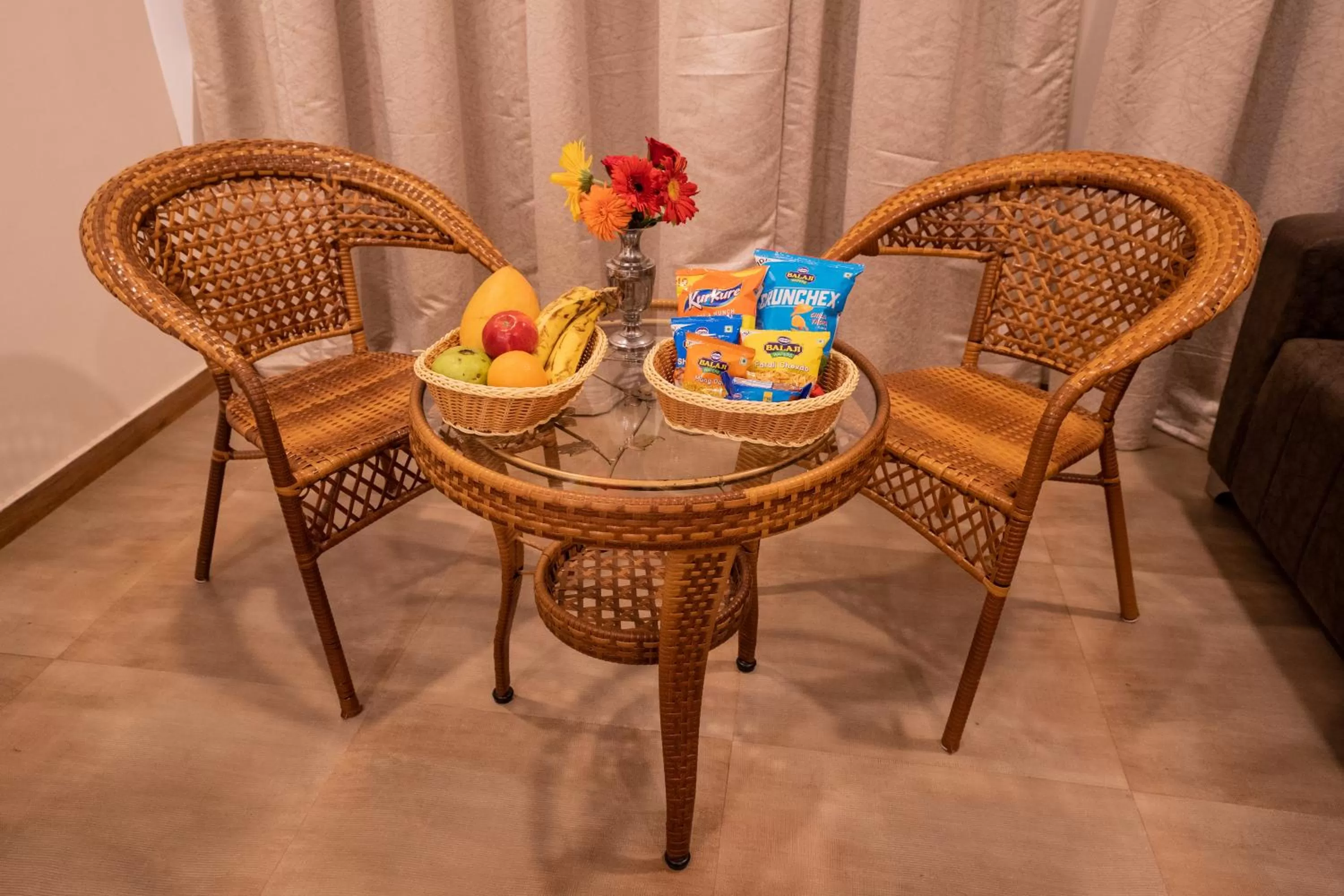 Seating area in Jivanta Mahabaleshwar