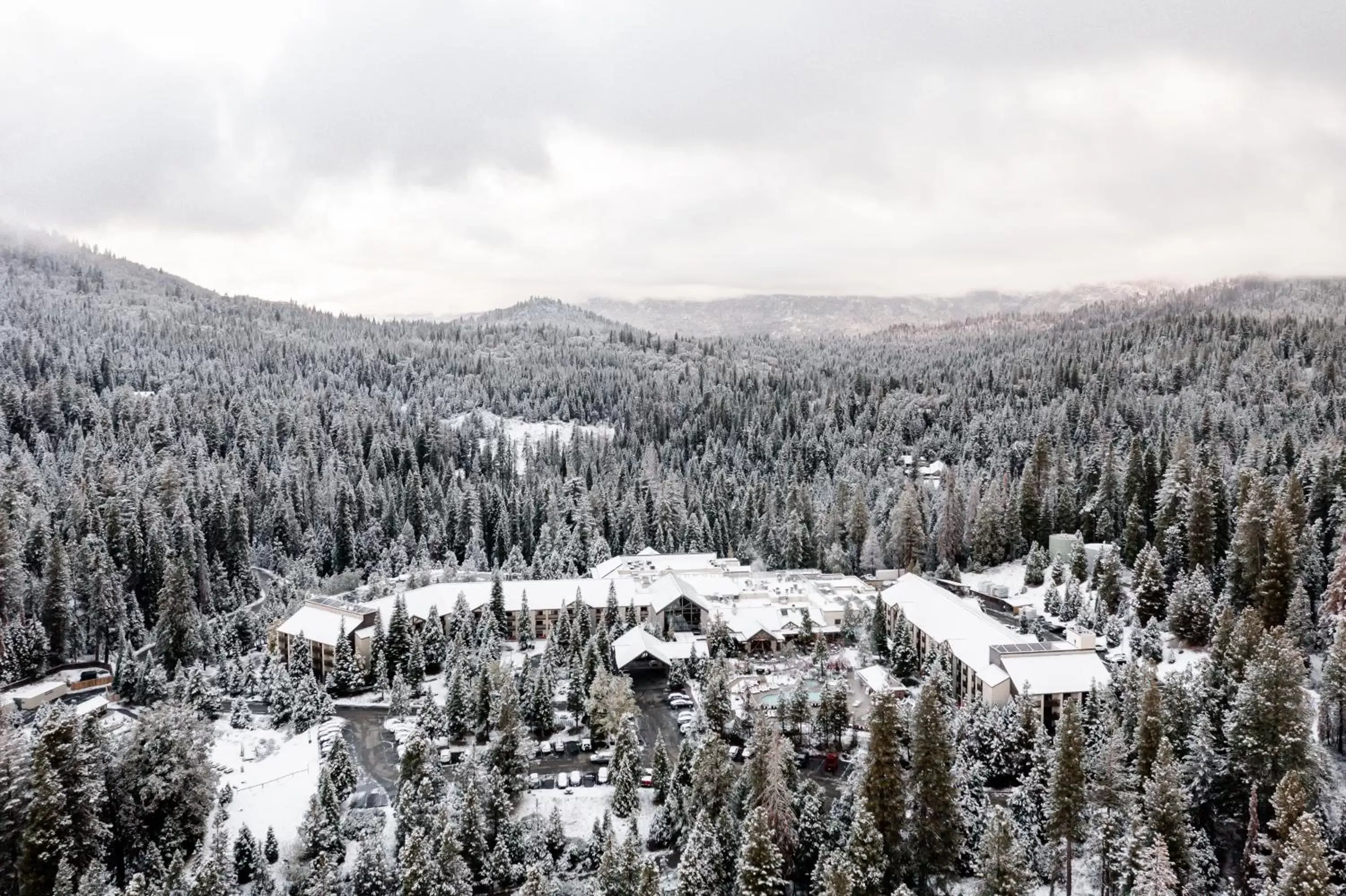 Property building, Bird's-eye View in Tenaya at Yosemite