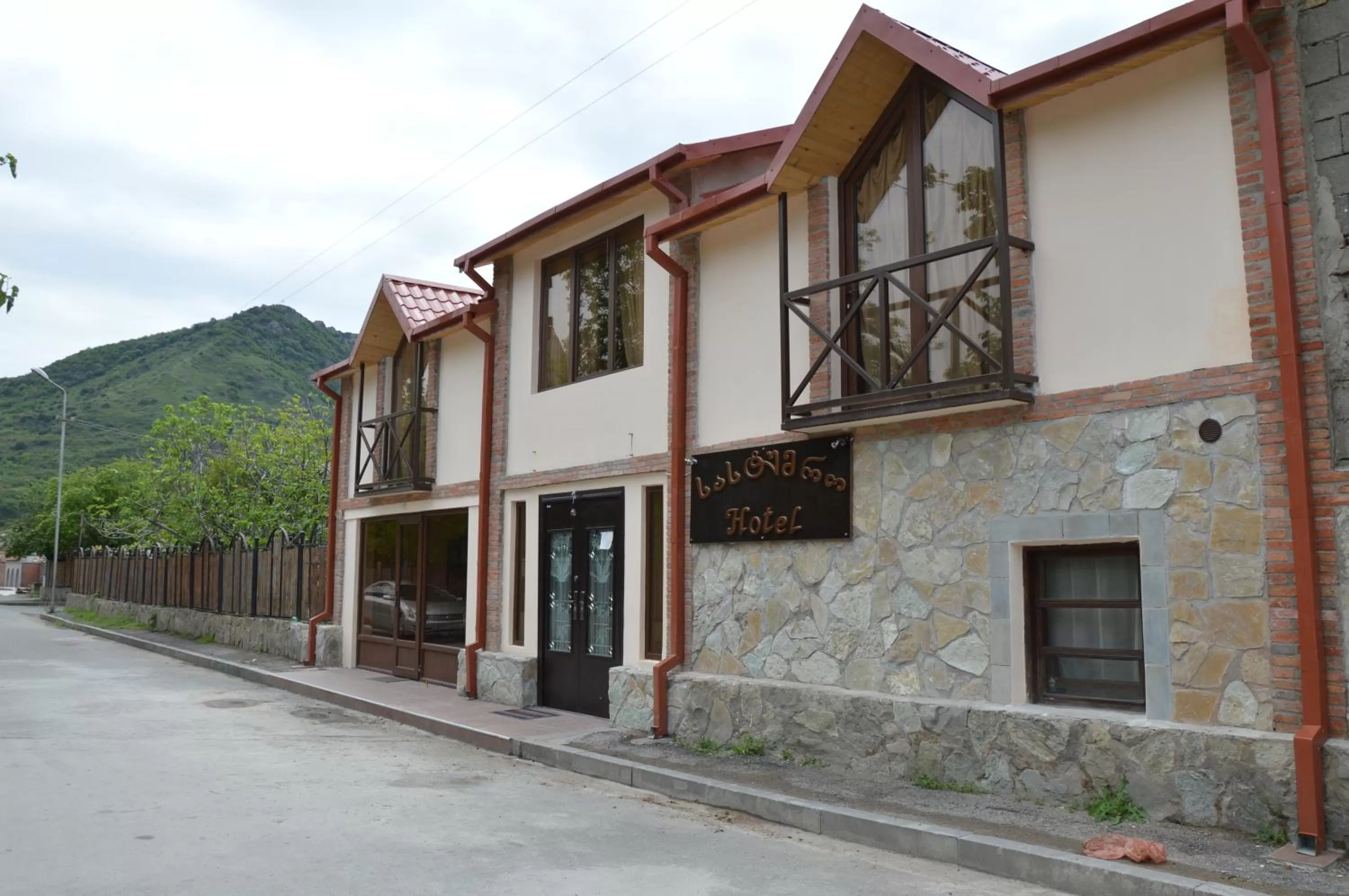 Facade/entrance in Hotel Bagineti