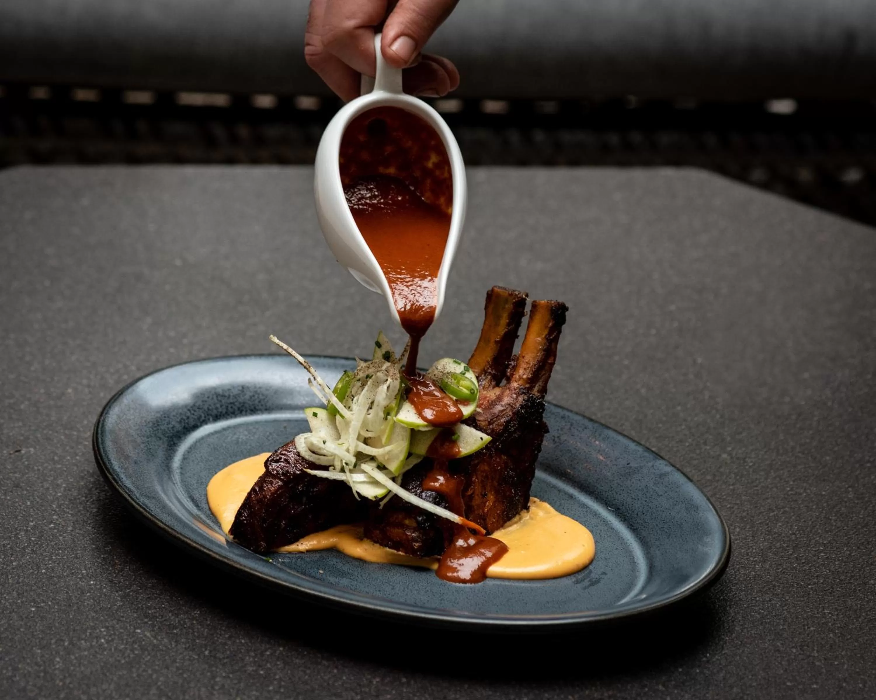 Food close-up in Hotel Contessa - Suites on the Riverwalk