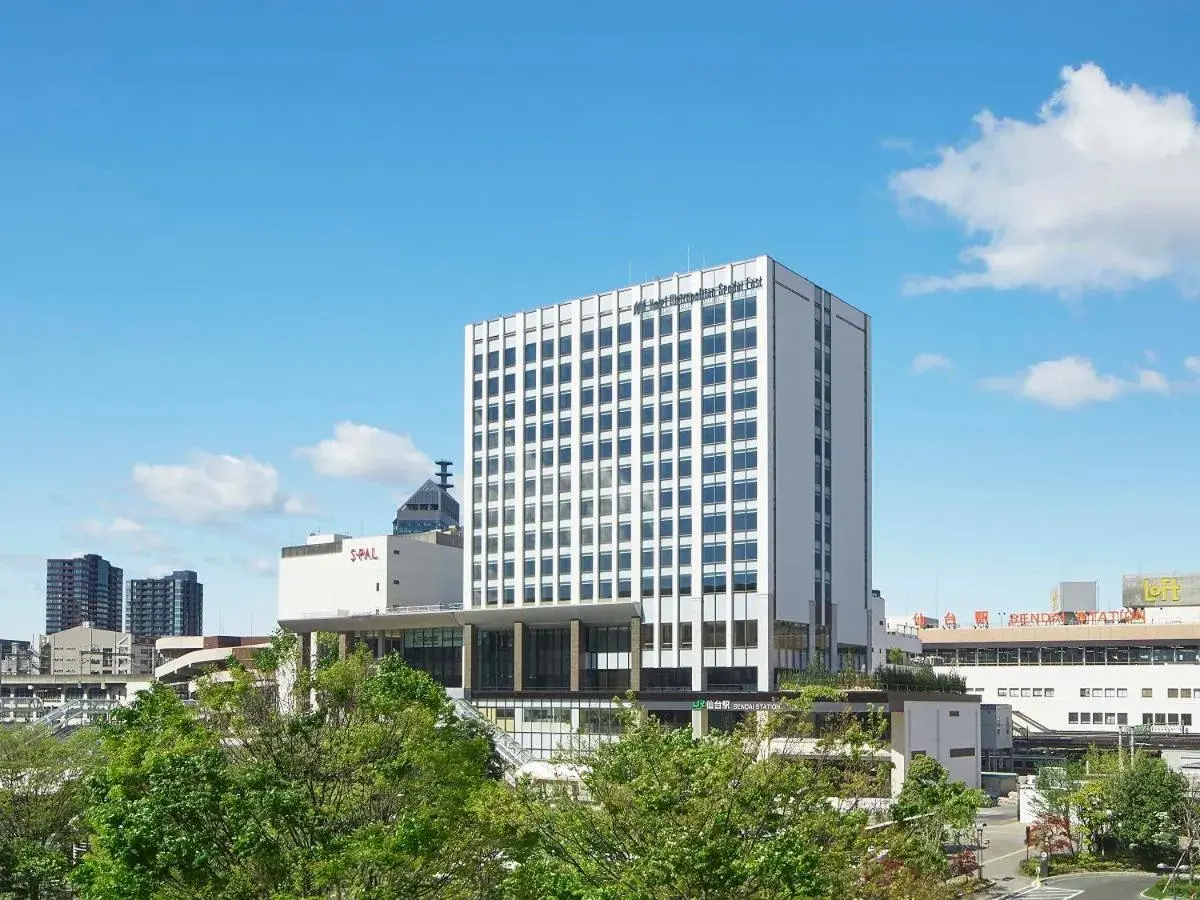 Bird's eye view, Property Building in Hotel Metropolitan Sendai East