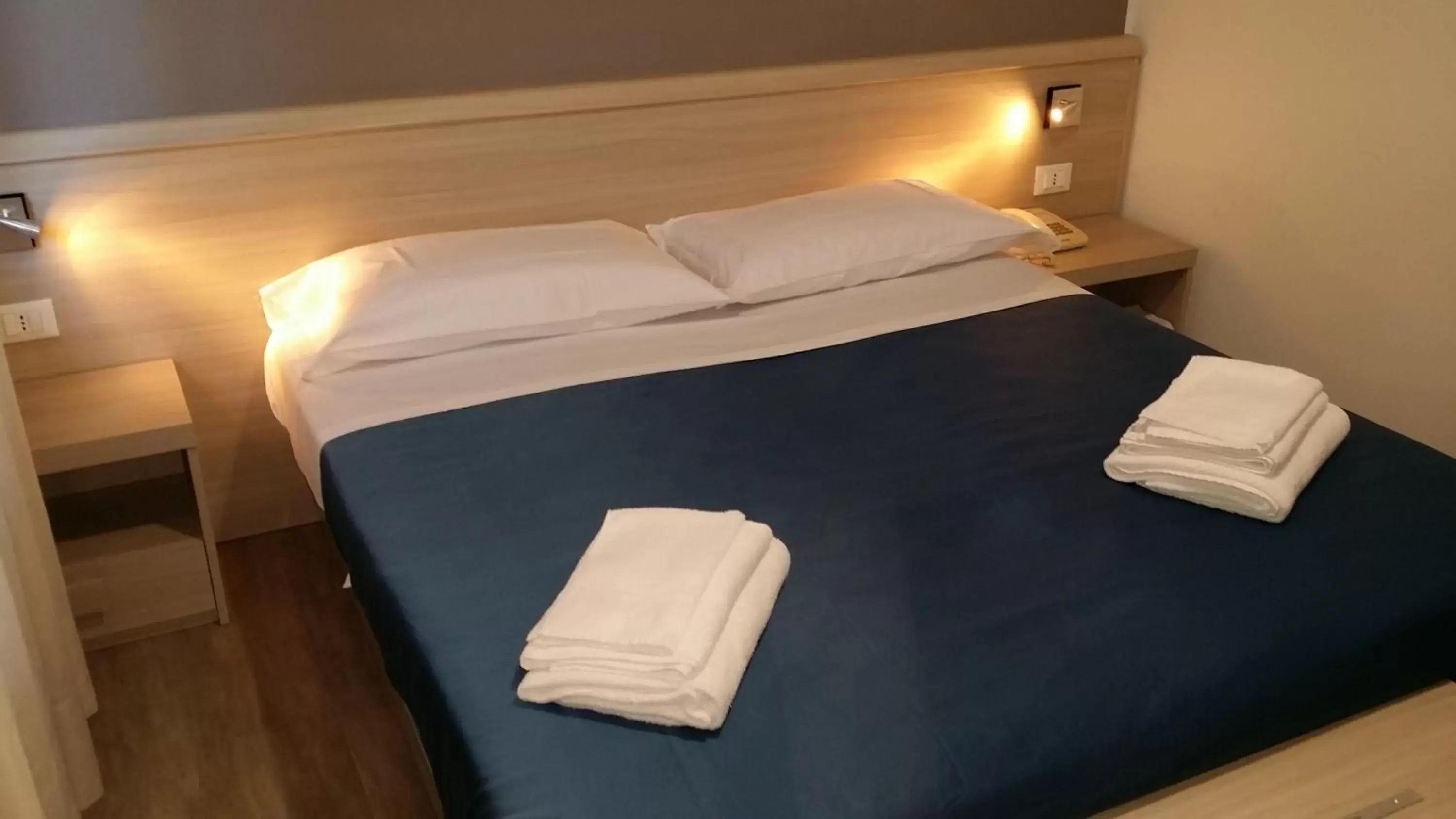 Bed in Flying Hotel