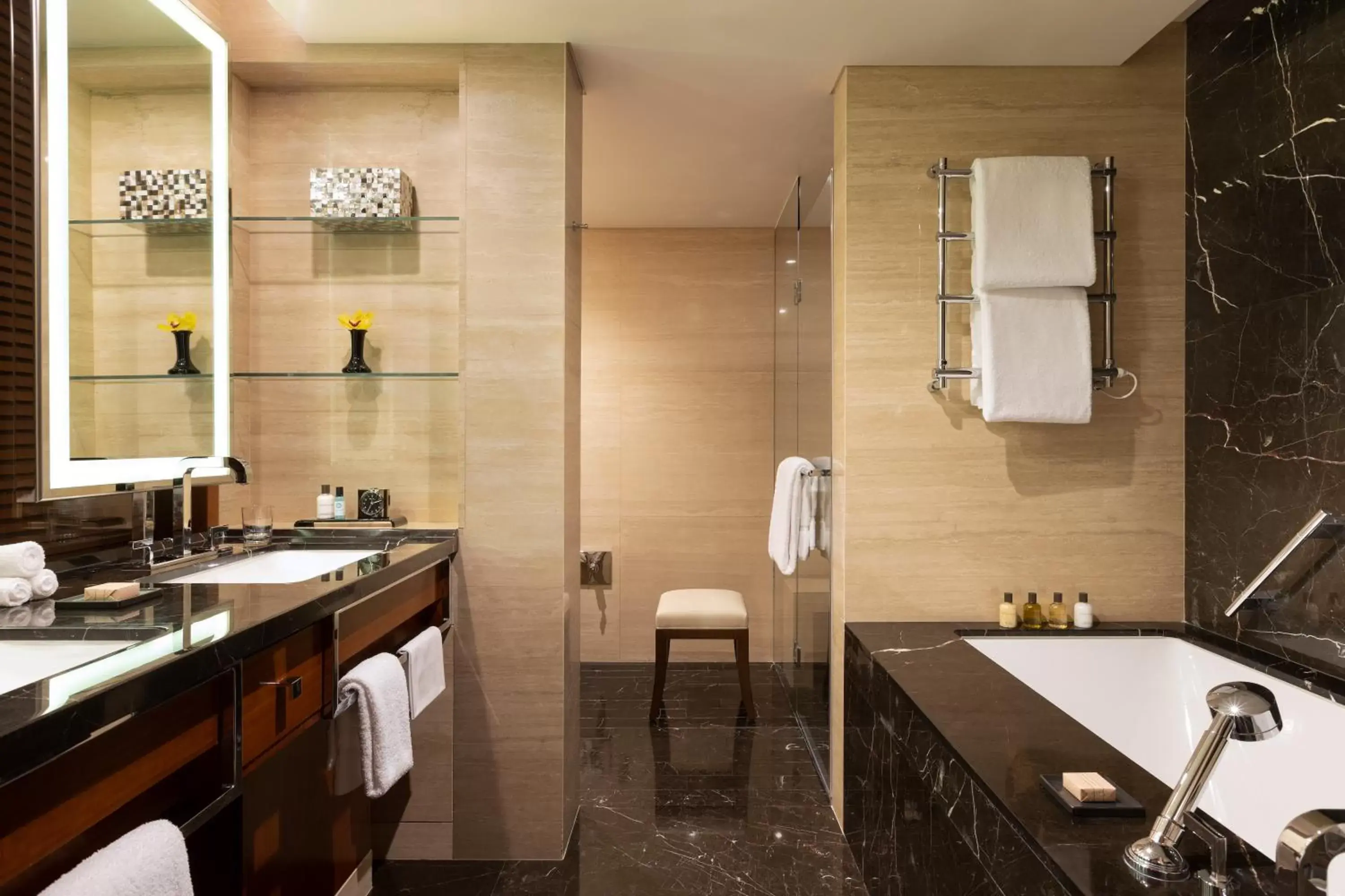 Bathroom in Mandarin Oriental, Geneva