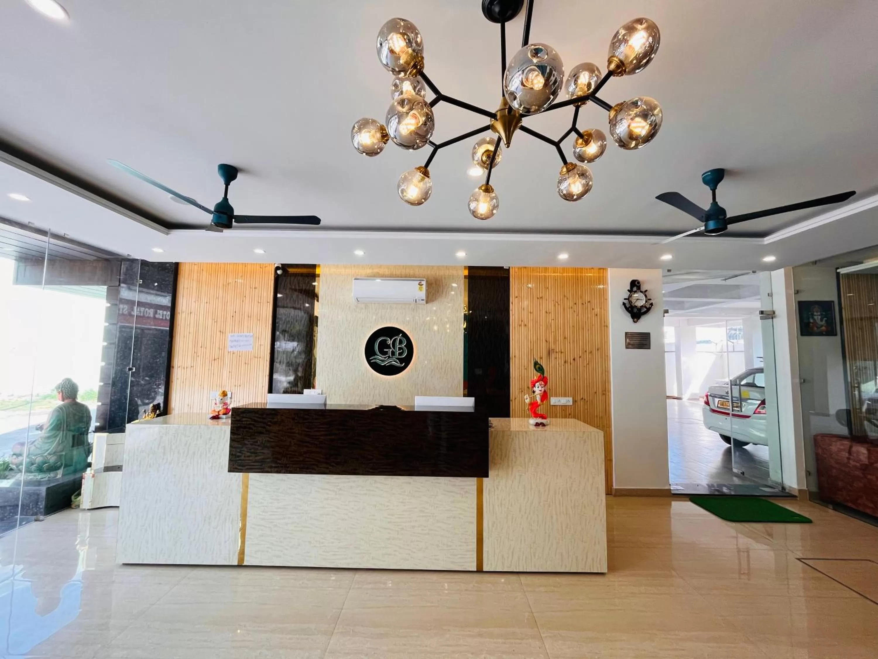 Lobby/Reception in Hotel Gange, Haridwar
