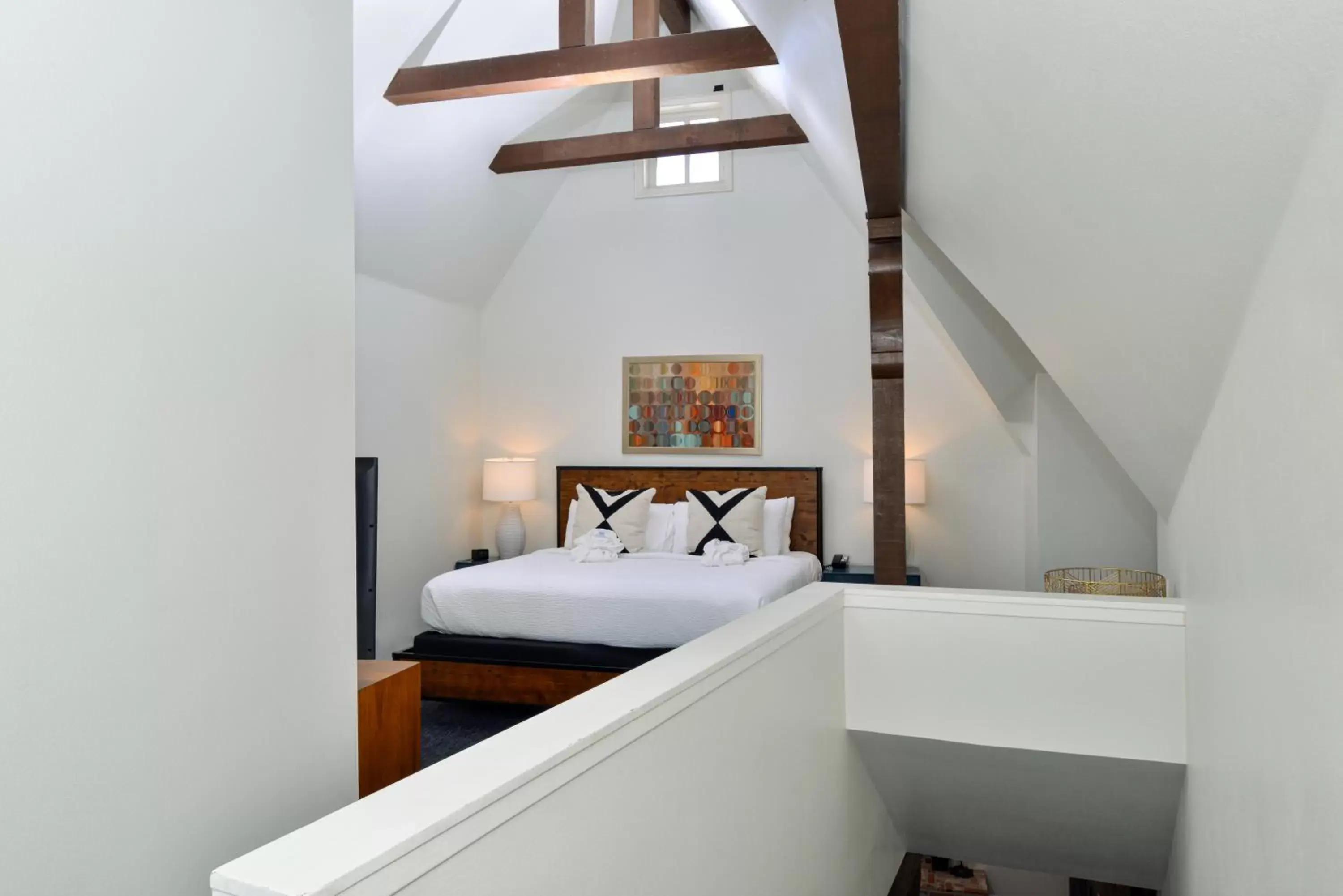 Bed in Wine Valley Inn Bed in Wine Valley Inn