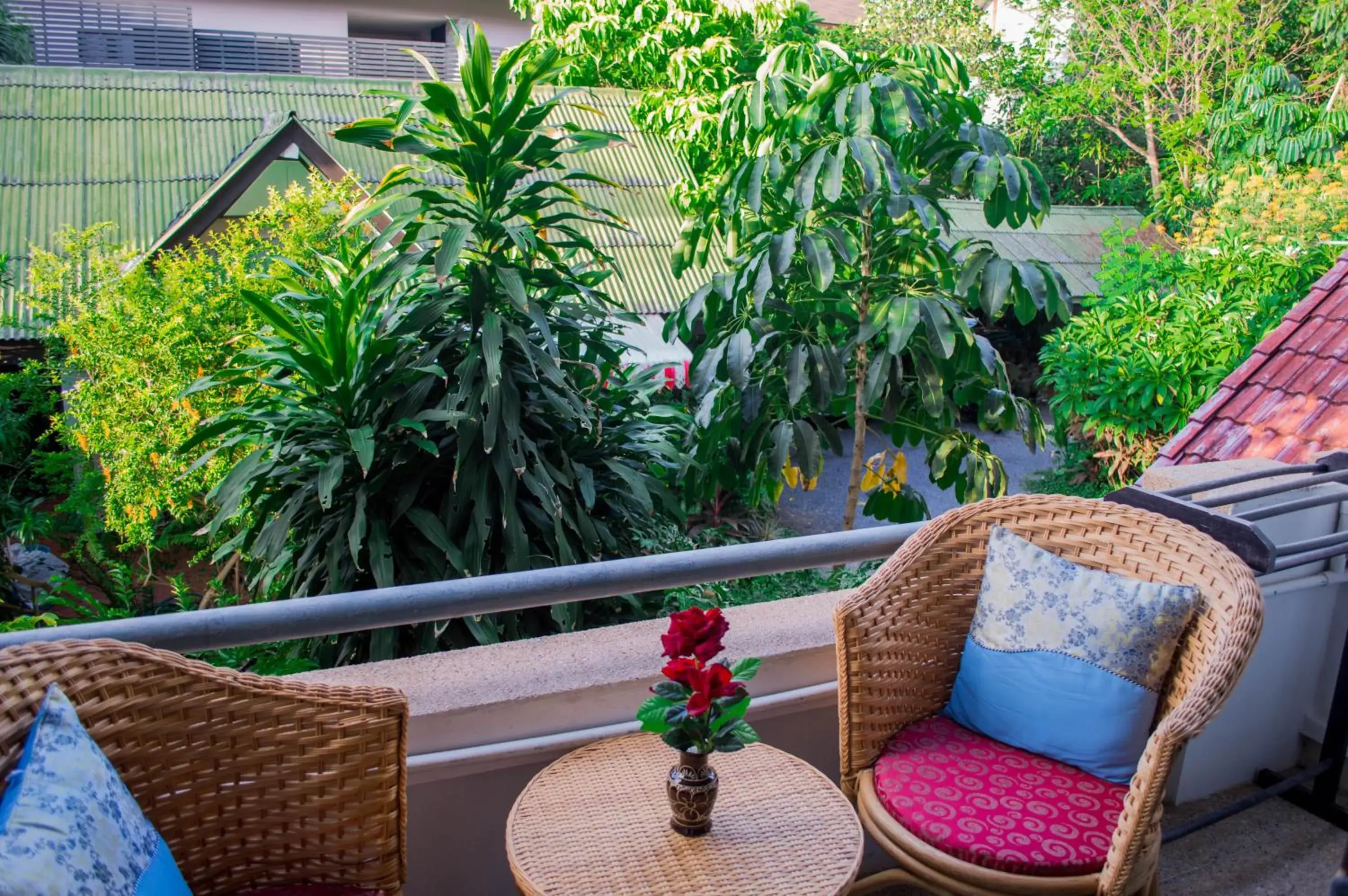 Balcony/Terrace in Bonny Hotel